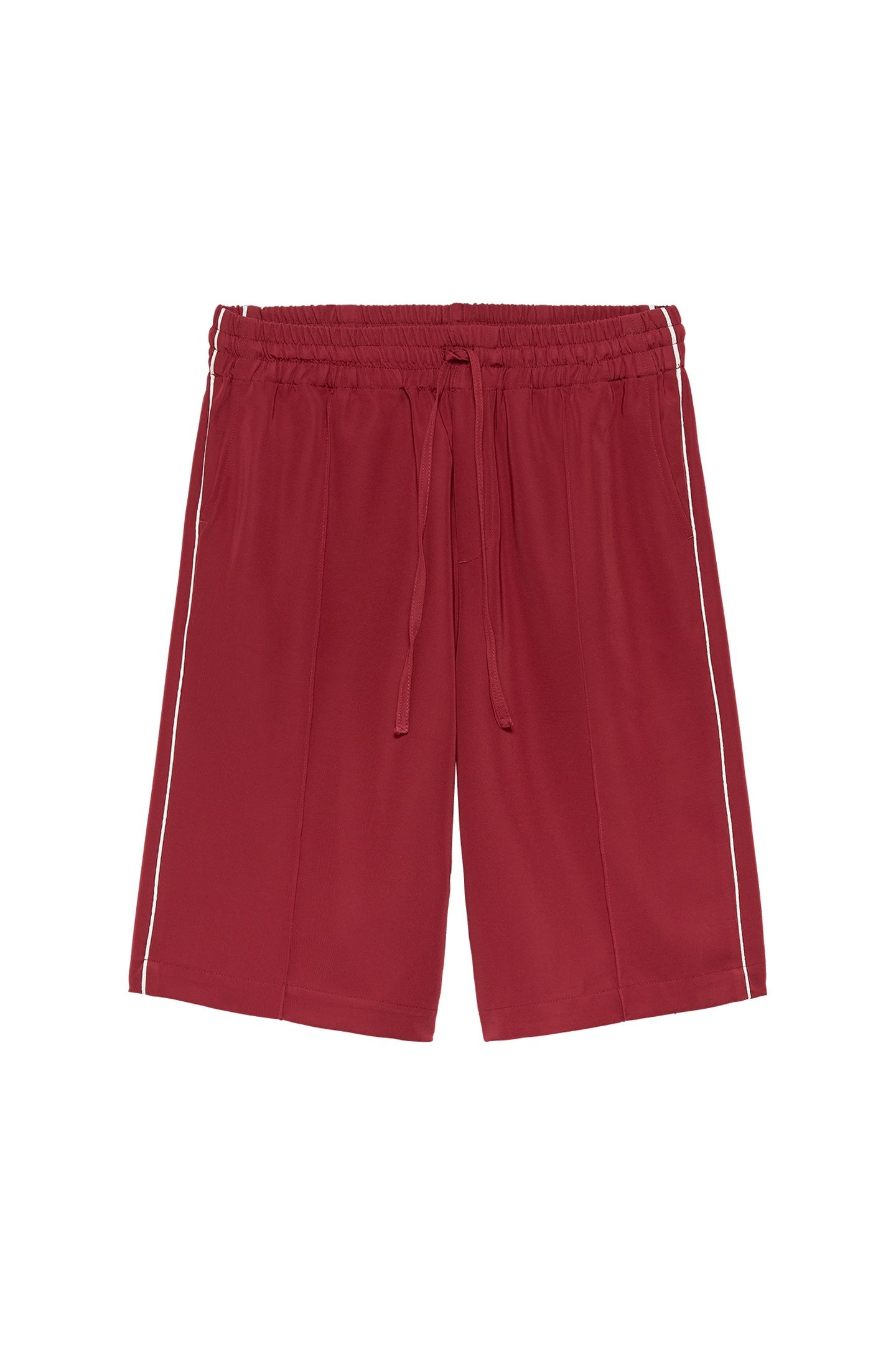 TRACKSUIT BERMUDA WITH PIPING RHUBARB 4