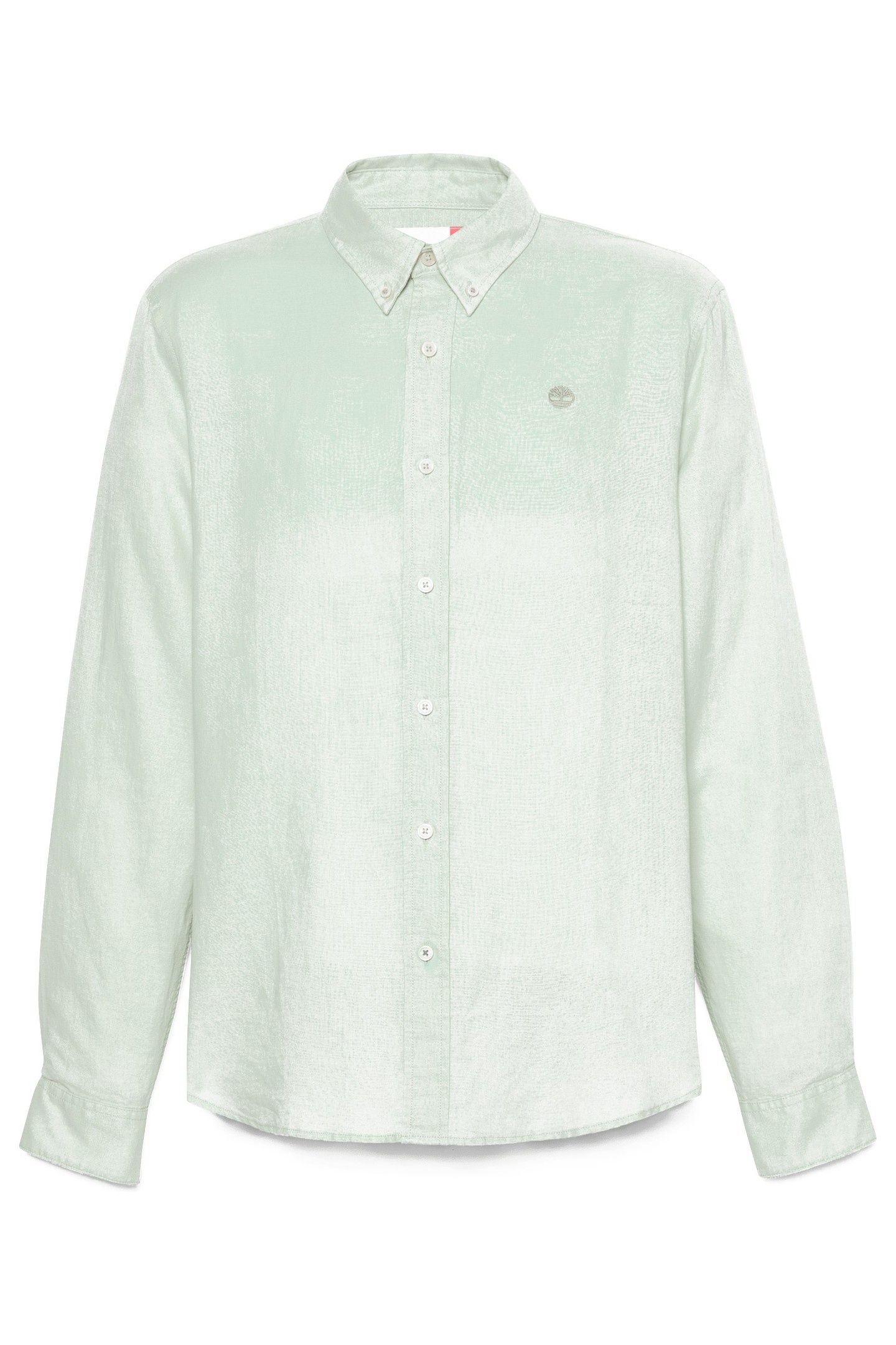 COTTON/LINEN LONG SLEEVE SHIRT CAMEO GREEN 4