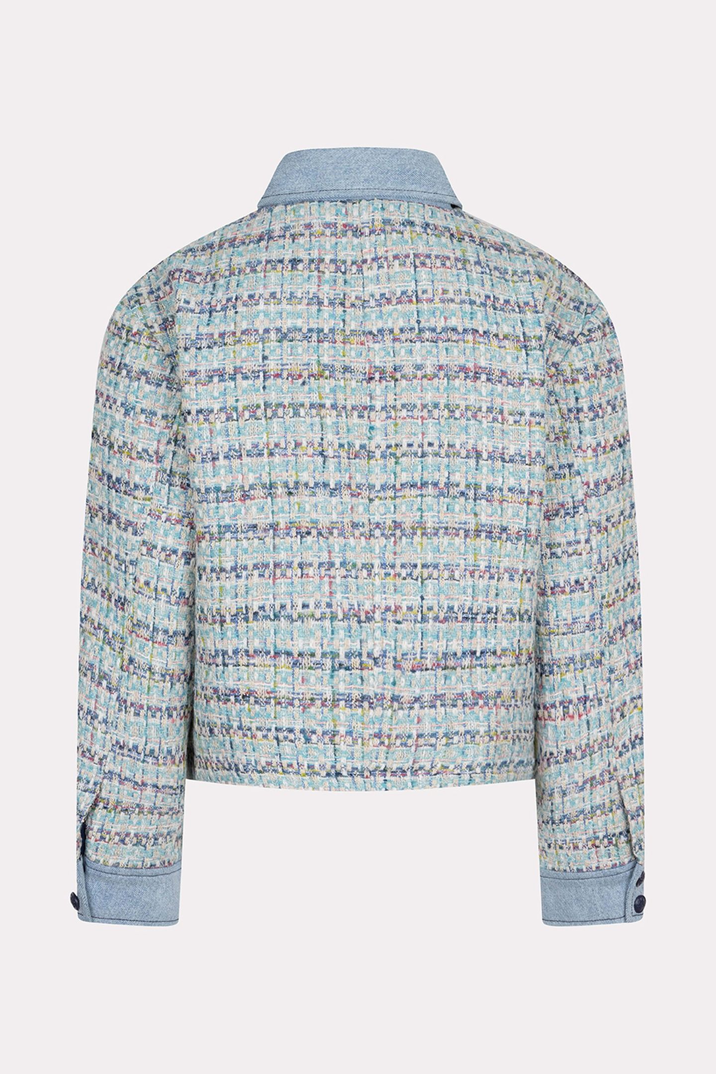 JACKET TWEED JEANS ACCENT BLUE 7