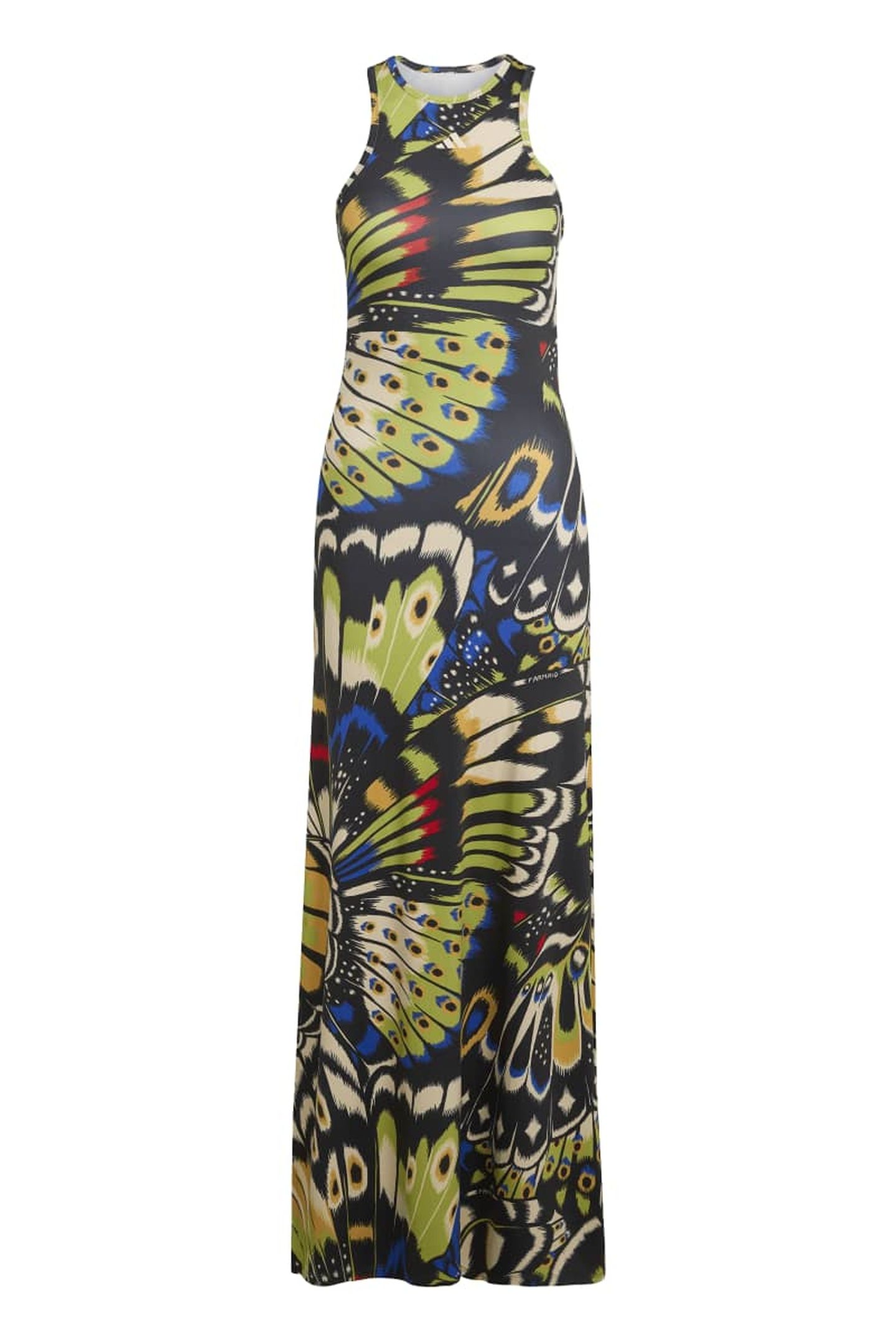 PERFORMANCE ADIDAS X FARM RIO PREMIUM DRESS BLACK 4