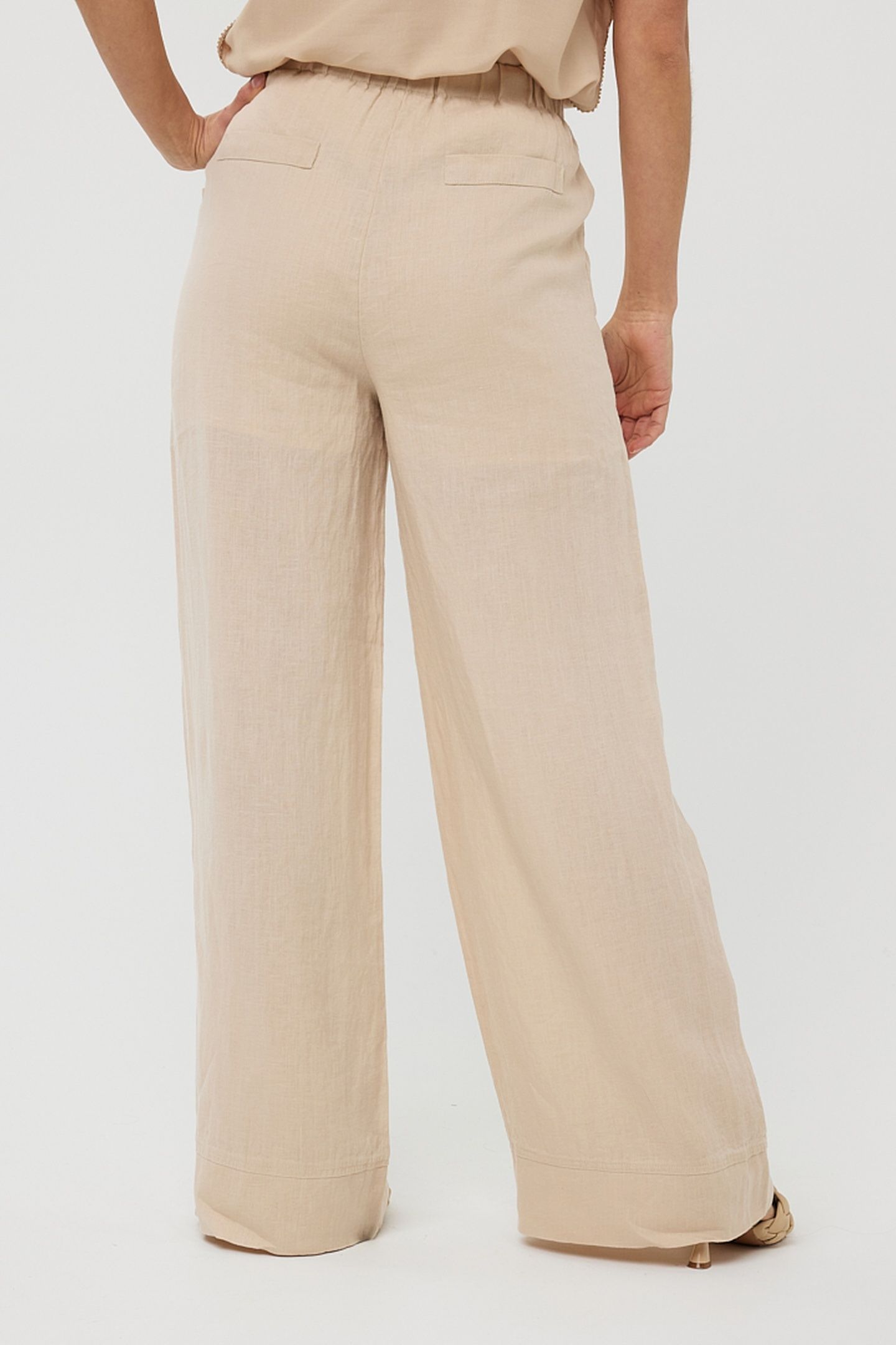 TROUSERS LINEN SAND 3