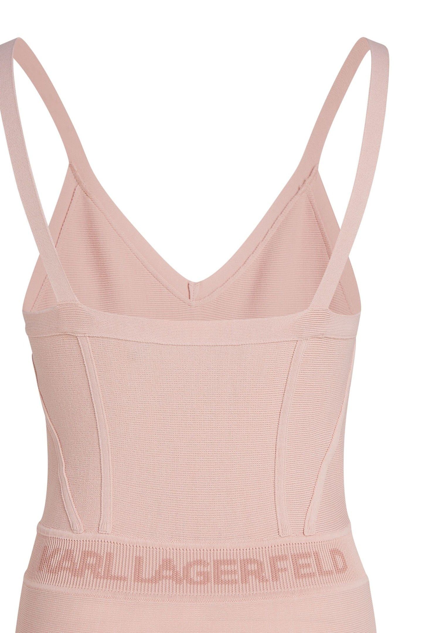 SLEEVELESS KNIT DRESS ROSE SMOKE 5