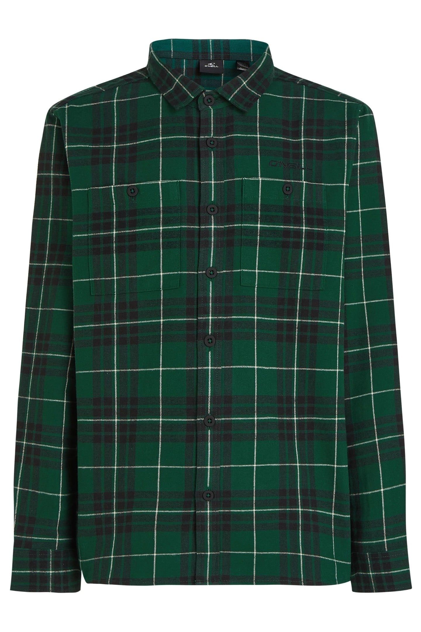 O'NEILL MUST-HAVE FLANNEL SHIRT GREEN FLANNEL CHECK 4
