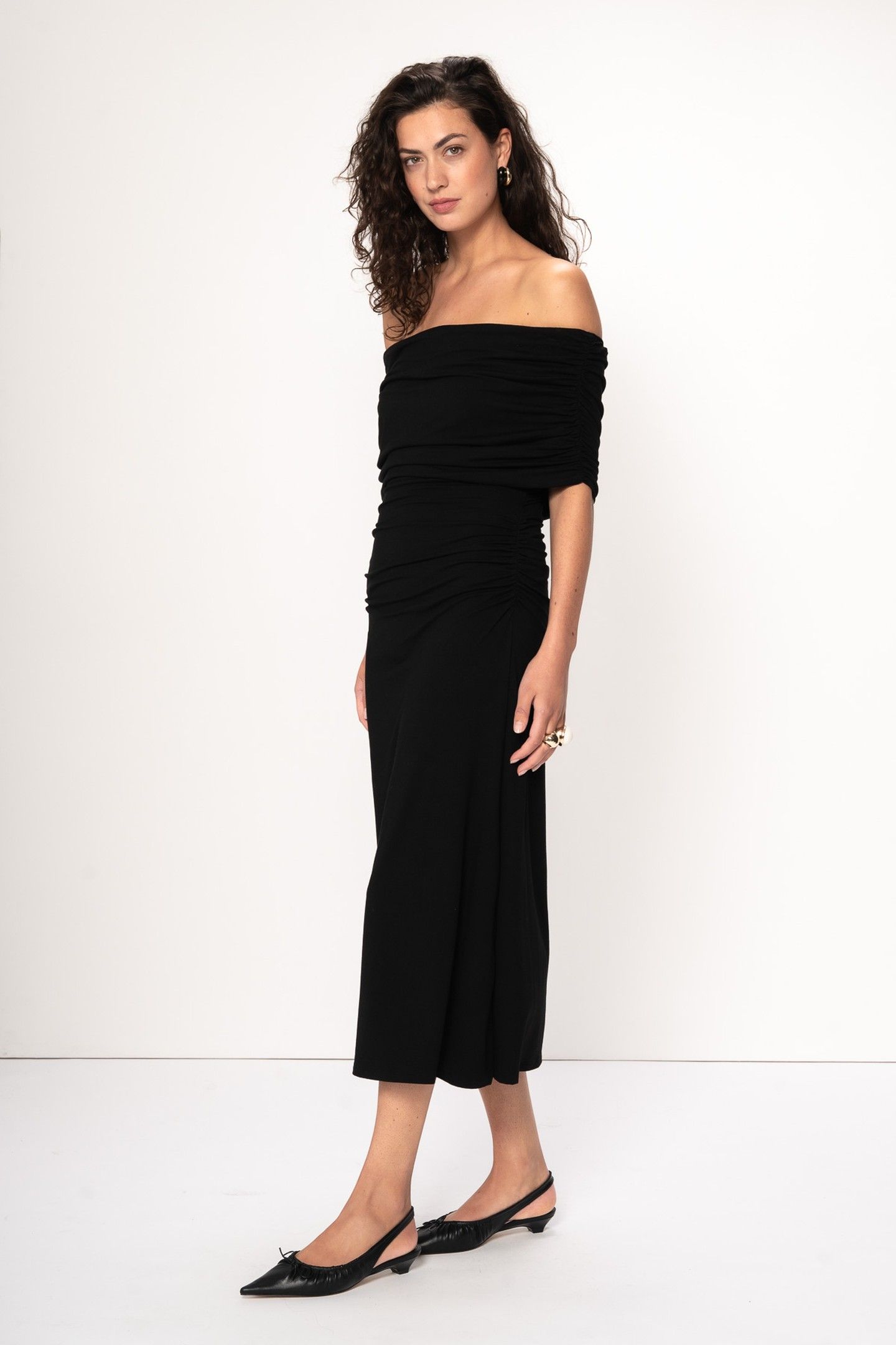 GIADA ODE DRESS BLACK 2