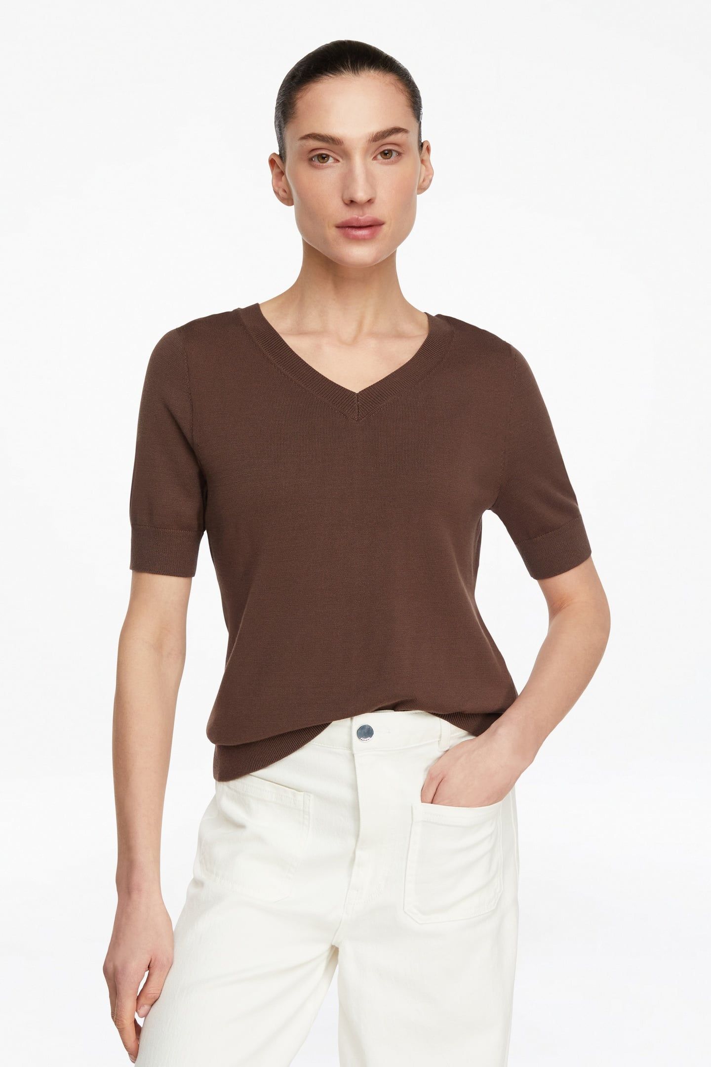 COMMA PULLOVER BROWN 1