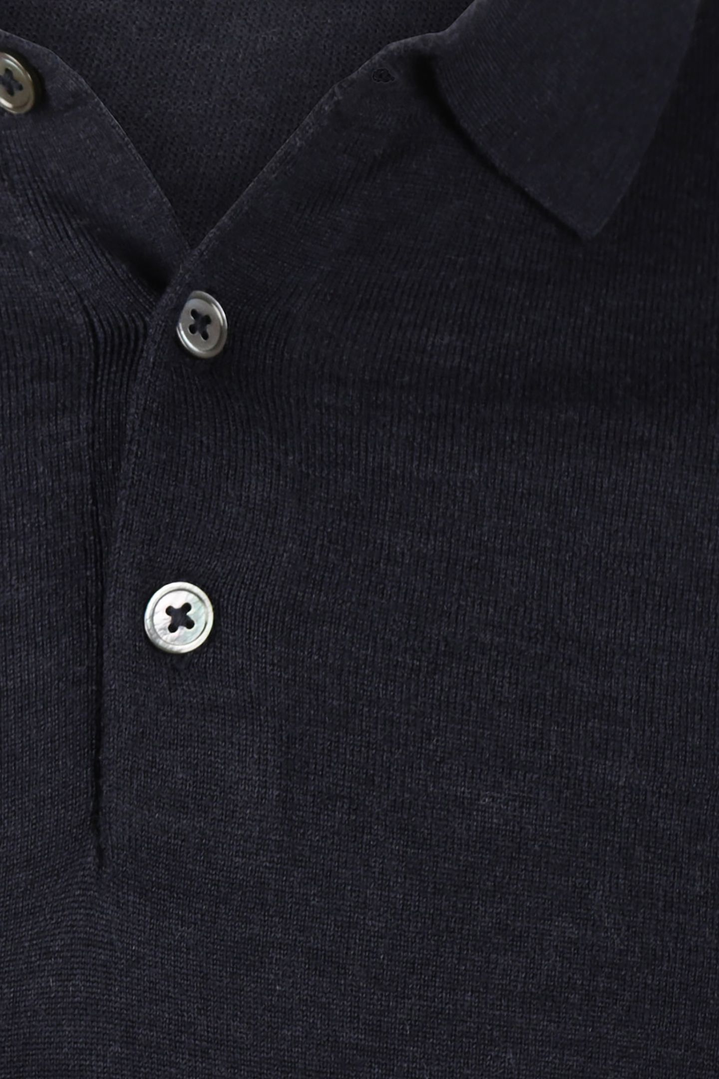 FINE MERINO POLO NAVY 4