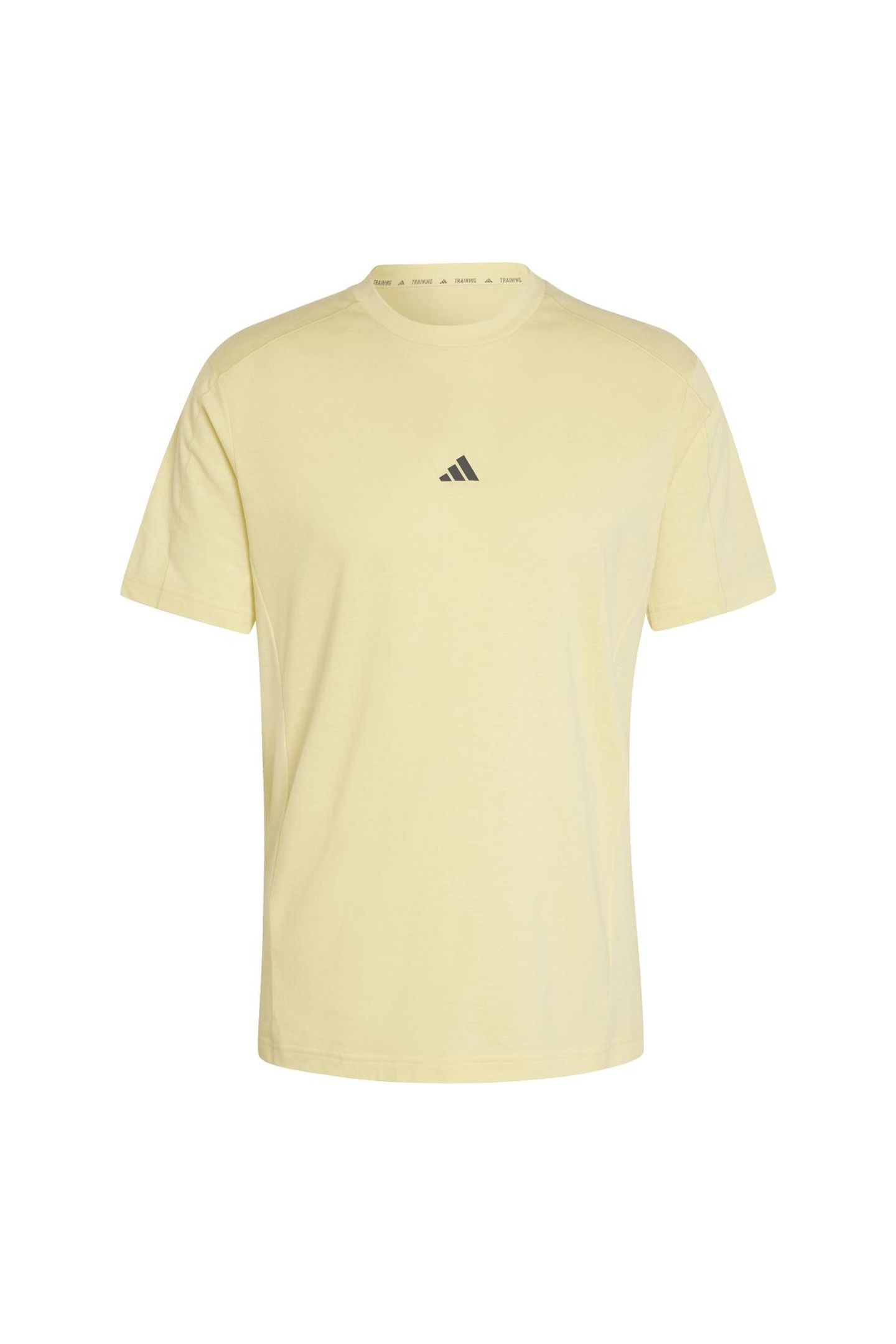 UNISEX PERFORMANCE ADIDAS YOGA TEE ALMOST YELLOW 7