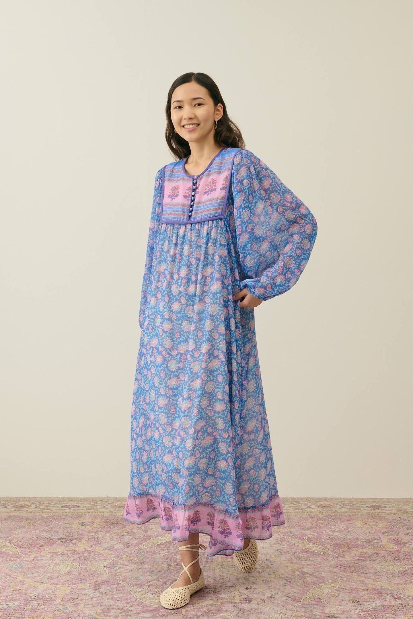 DRESS GYPSINA BLUE CAPRI COVE 1