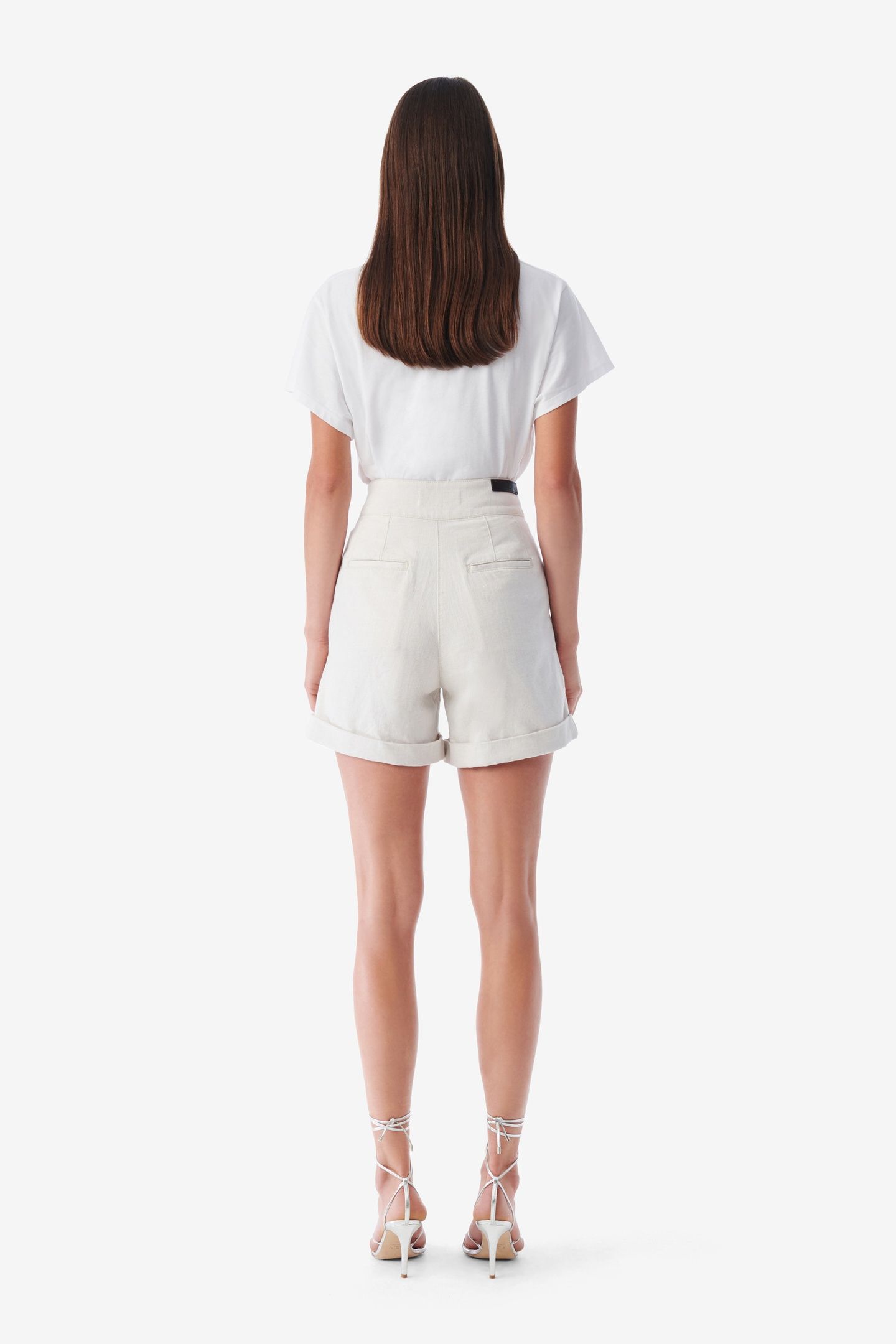 CANVA SHORT BEIGE/ NATURAL WHITE 3