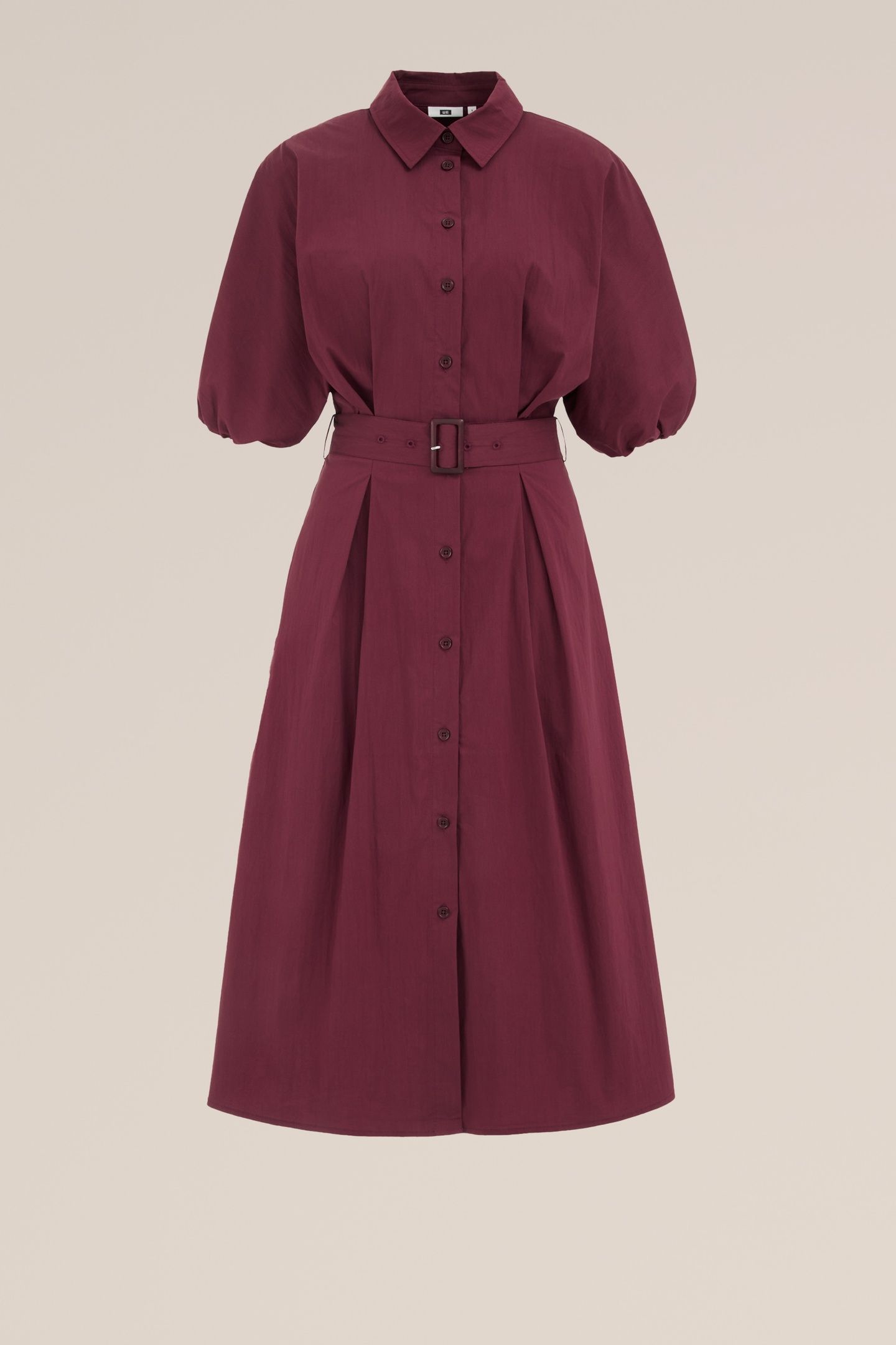 DRESS MID LENGTH VINTAGE RED 4