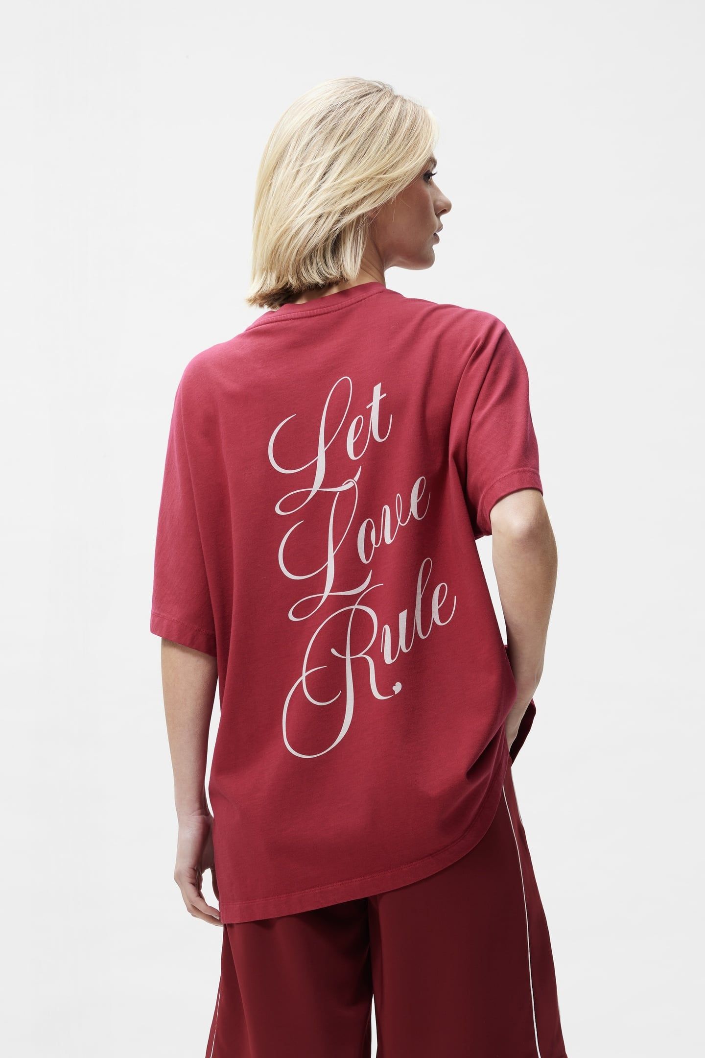 OVERSIZED GRAPHIC TSHIRT RHUBARB 3