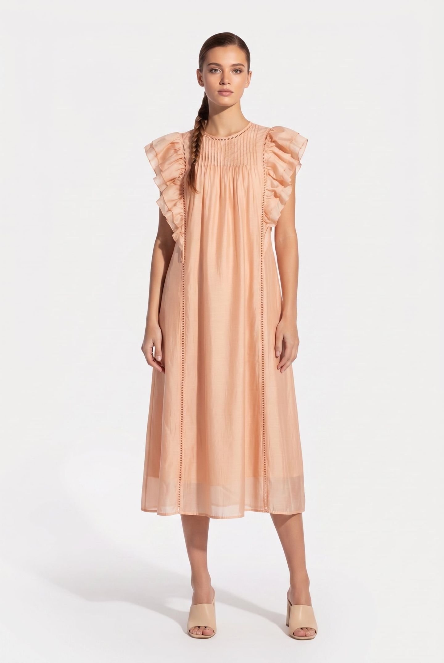 JANE DRESS BEIGE 1