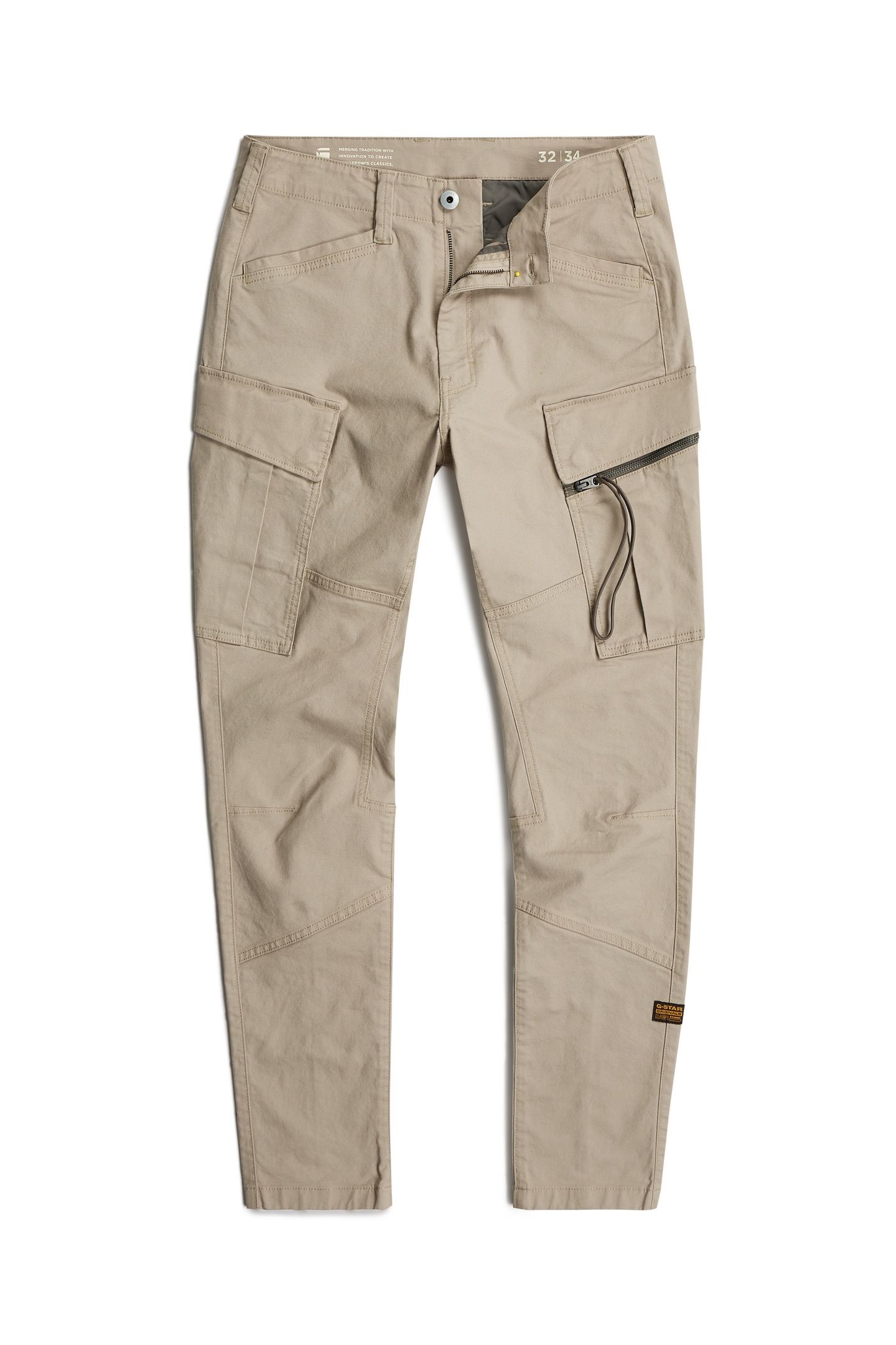 ZIP POCKET 3D SKINNY CARGO 2.0 VINTAGE KHAKI 5