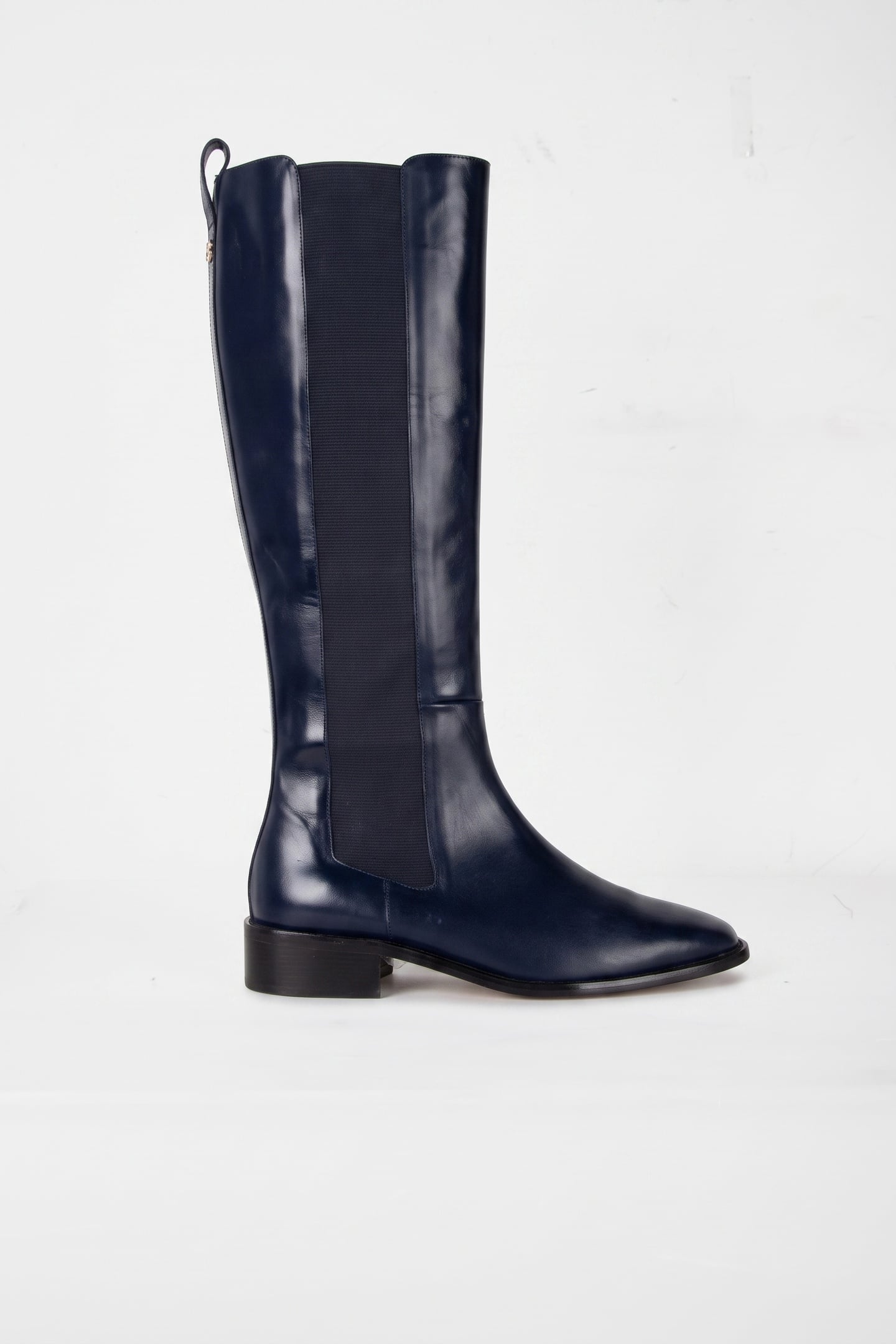 ZARA RIDING BOOT NAVY 1