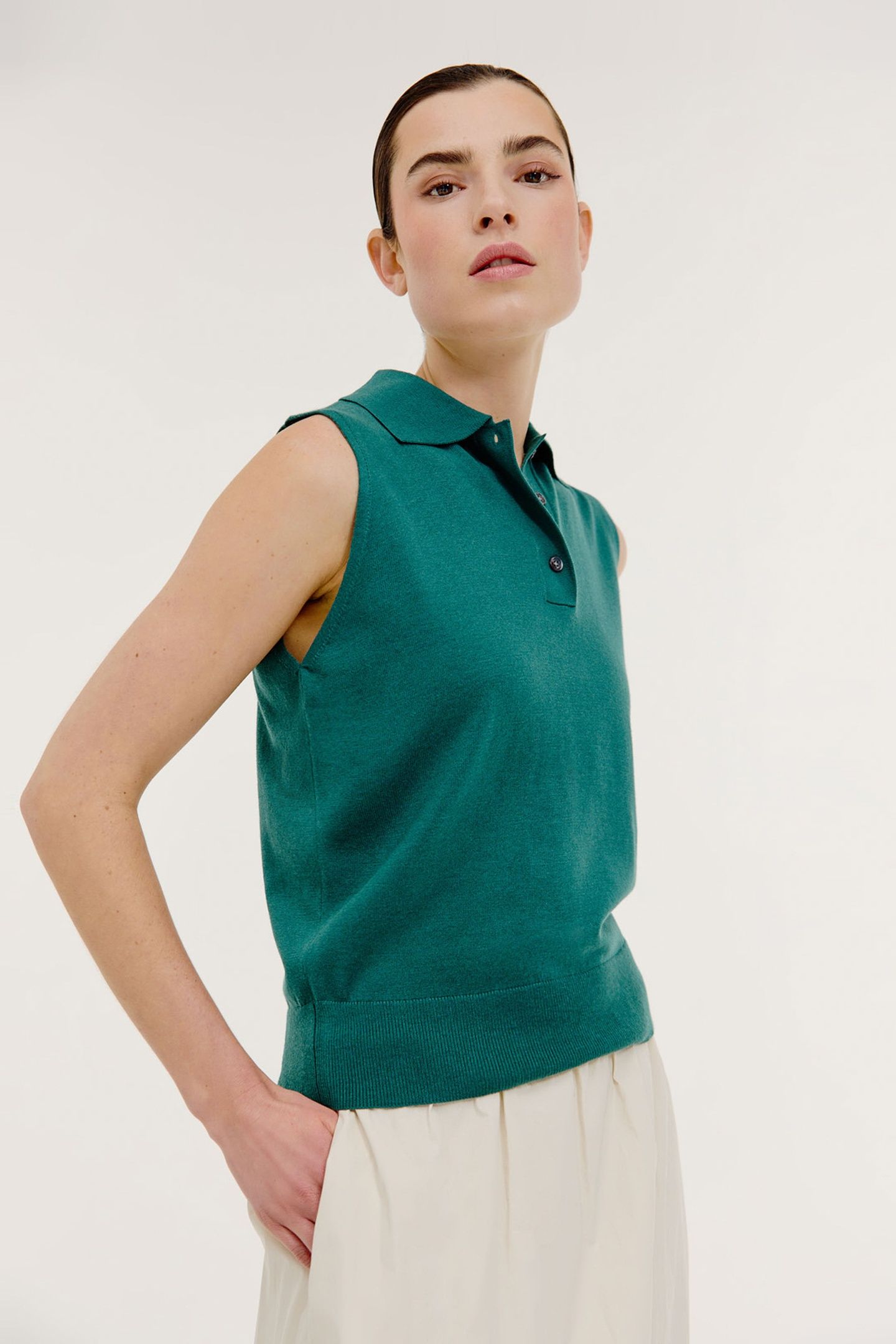 BIROL SWEATER DARK GREEN 3