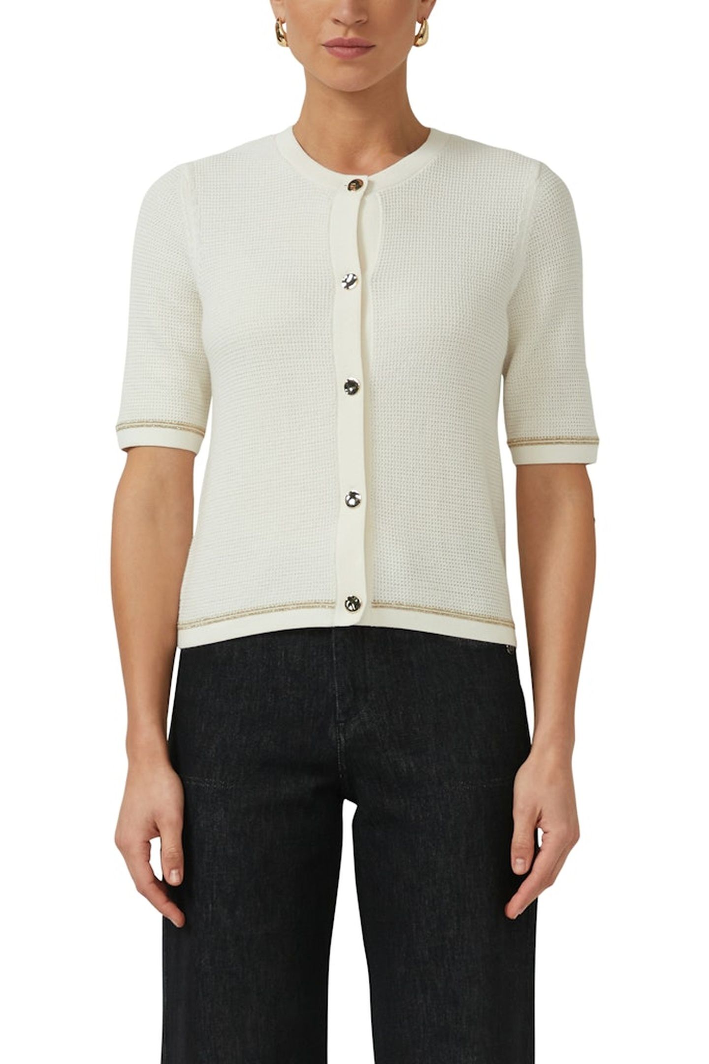 S.OLIVER PULLOVER SHORTSLEEVE OFFWHITE 3