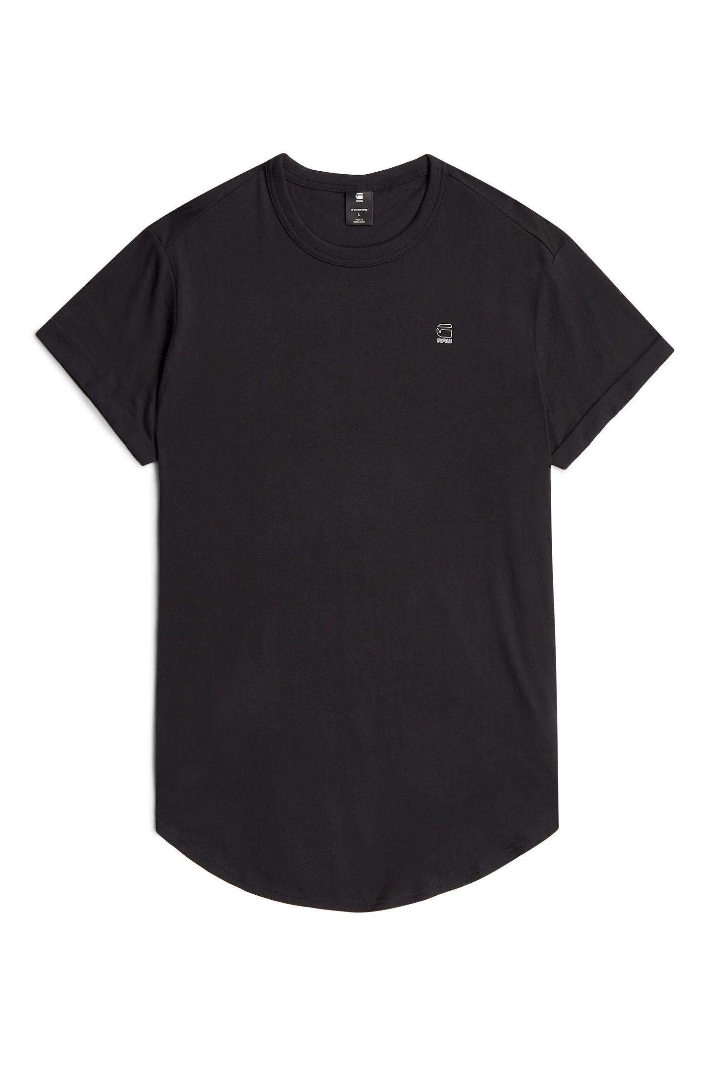 ROLL UP RELAXED T-SHIRT BLACK 3