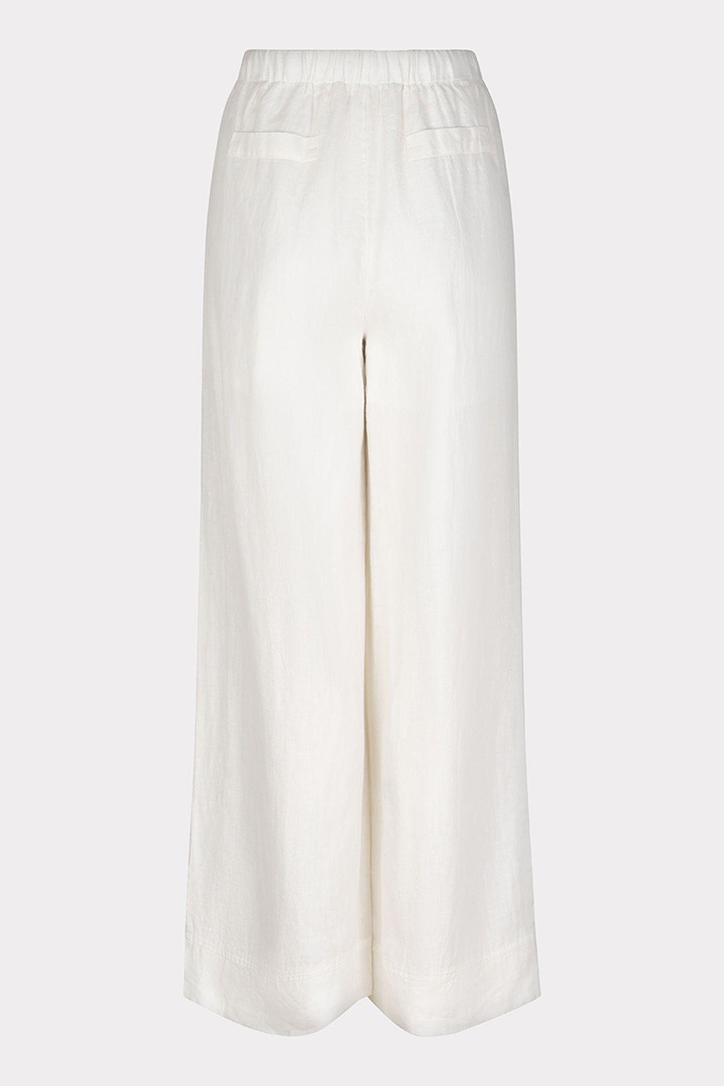 TROUSERS LINEN OFF WHITE 5