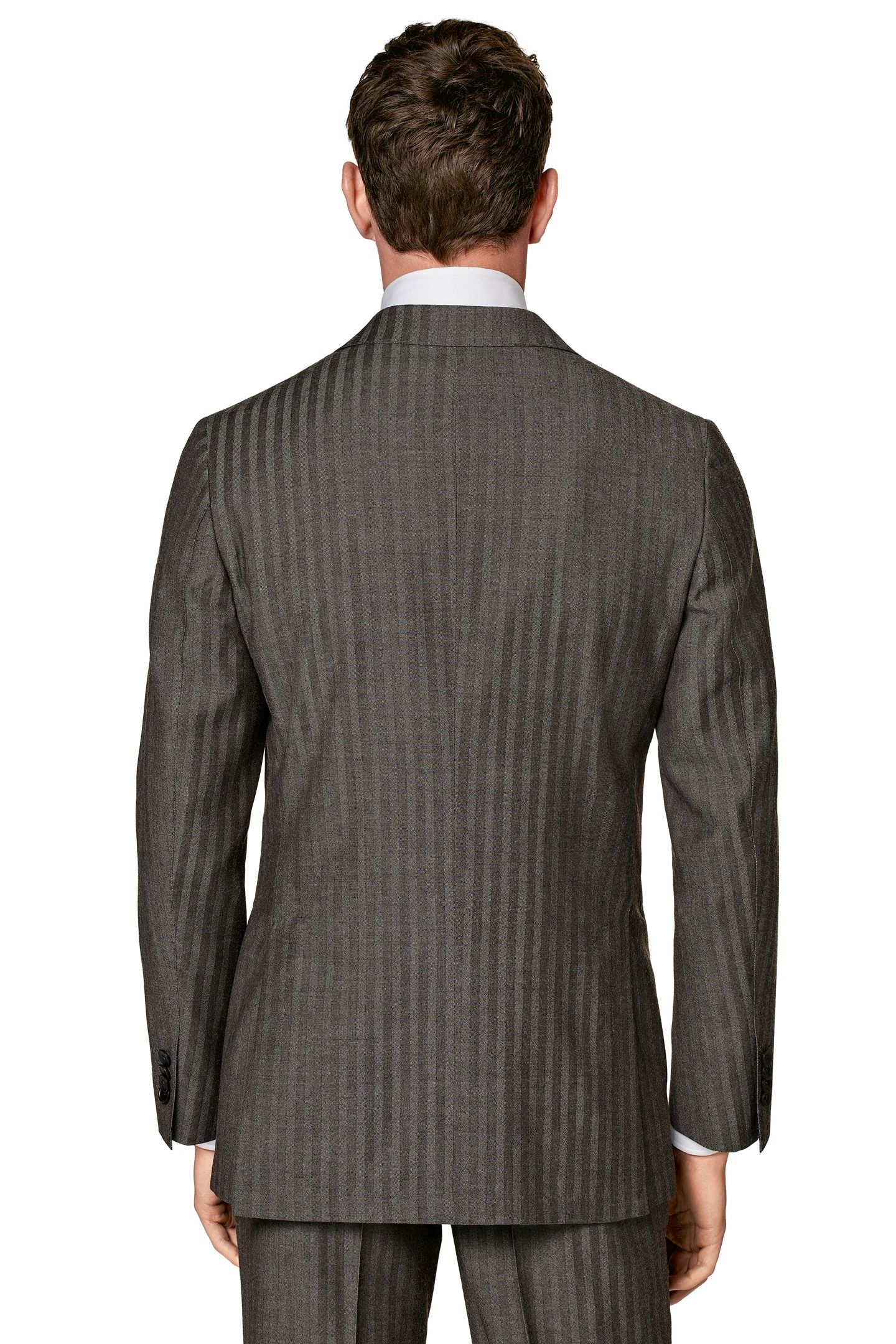 SUIT-DK BROWN NESTED SUITS TAUPE 5