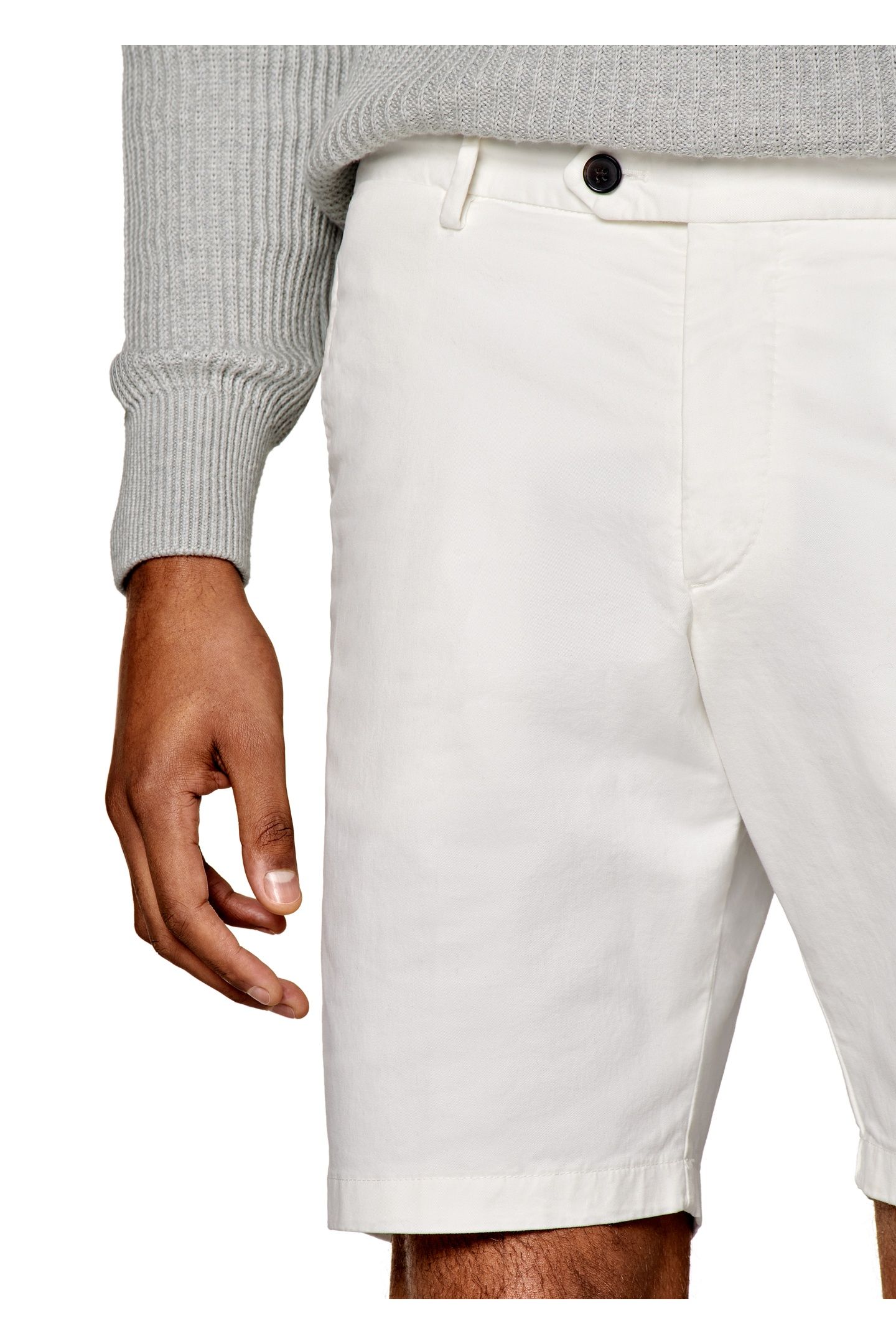 PORTO SHORTS - OFFWHITE CHINO, DENIM AND SHORTS OFF-WHITE 7