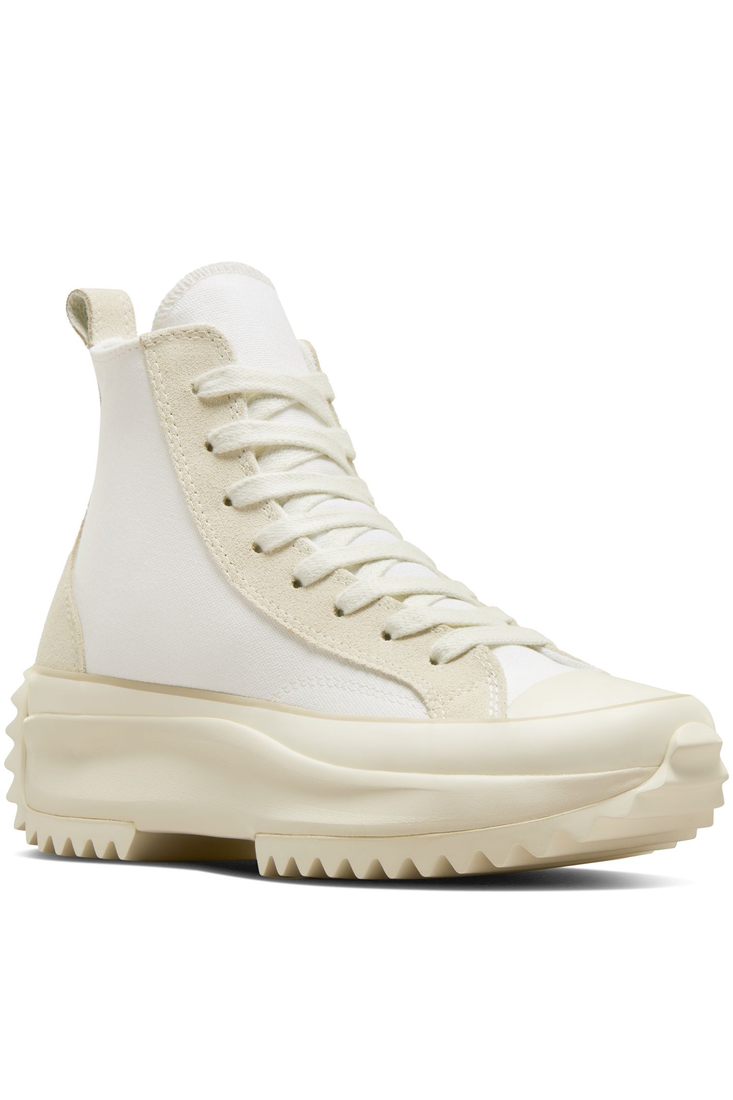 UNISEX RUN STAR HIKE HI WHITE/VAPOROUS GRAY 8