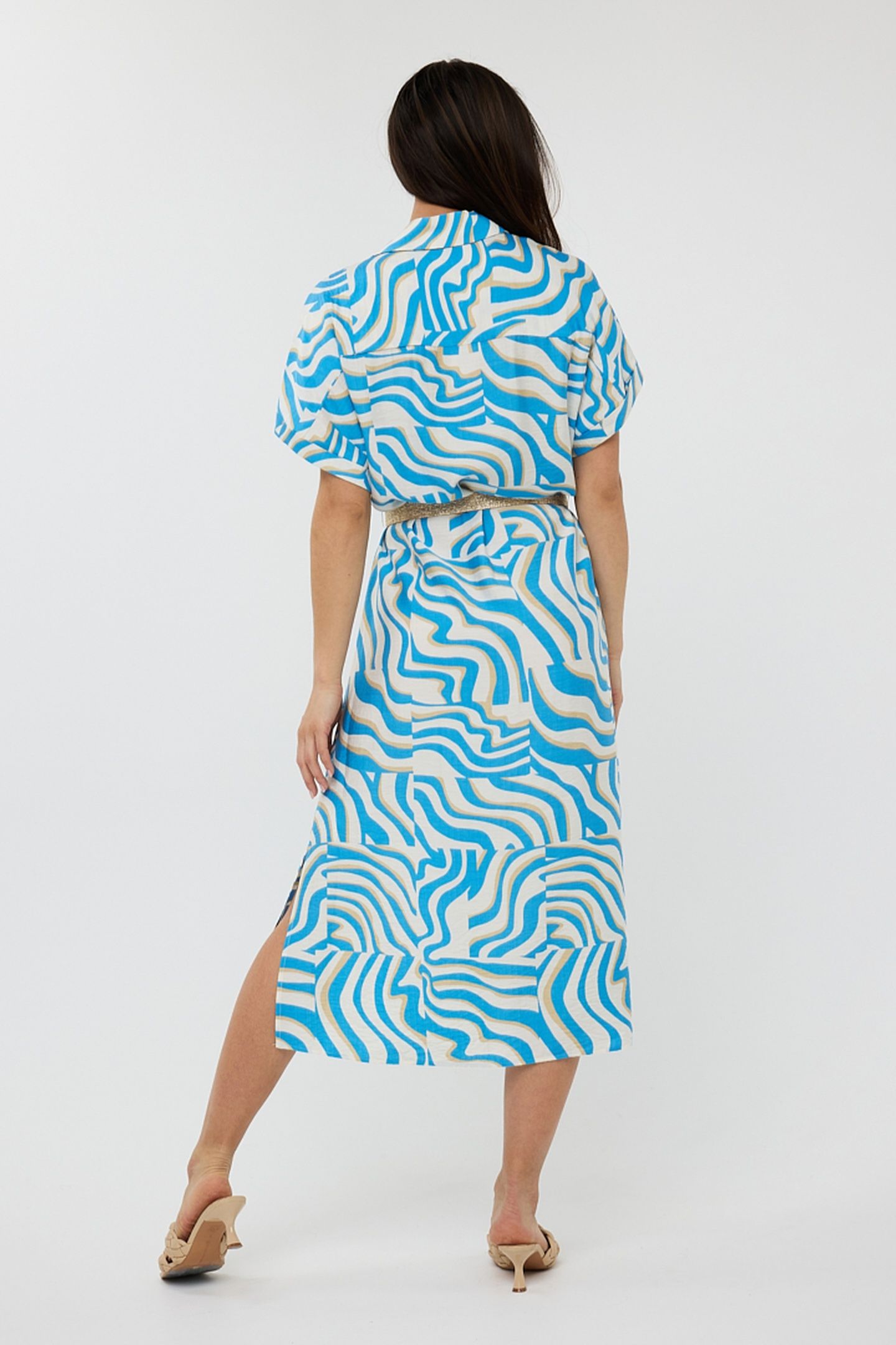 DRESS ELECTRIC ZEBRA PRINT 3