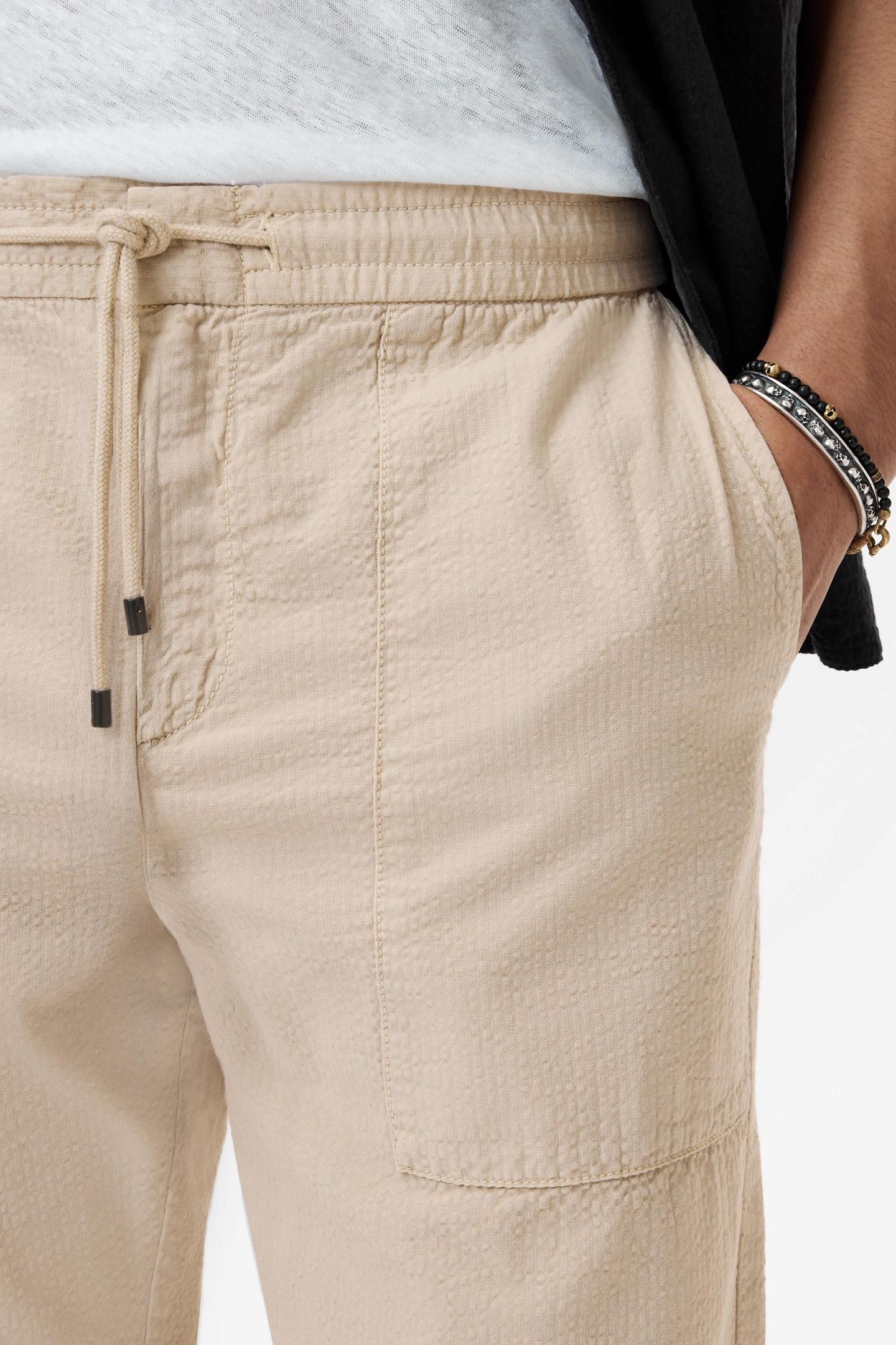 GREYSON WIDE FIT PATCH POCKET ELASTIC WA SMOKED PEARL GREY 3