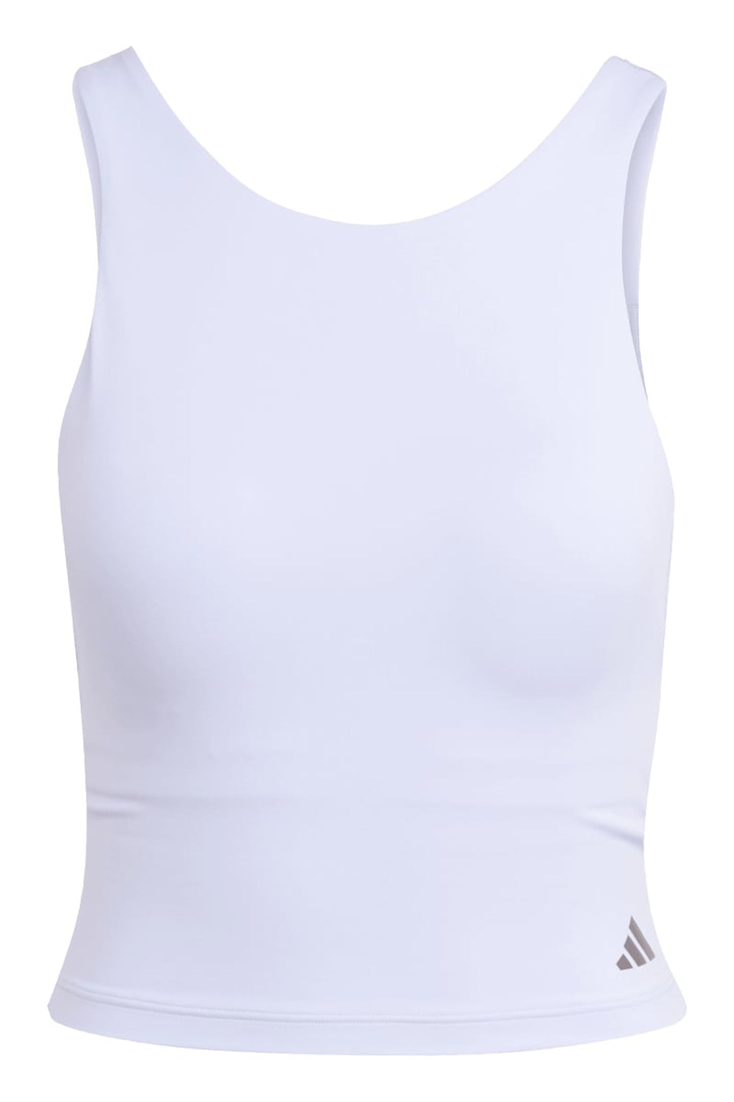 PERFORMANCE YOGA CROPPED TANK WITH INNER SHELF VIOLET TONE 4
