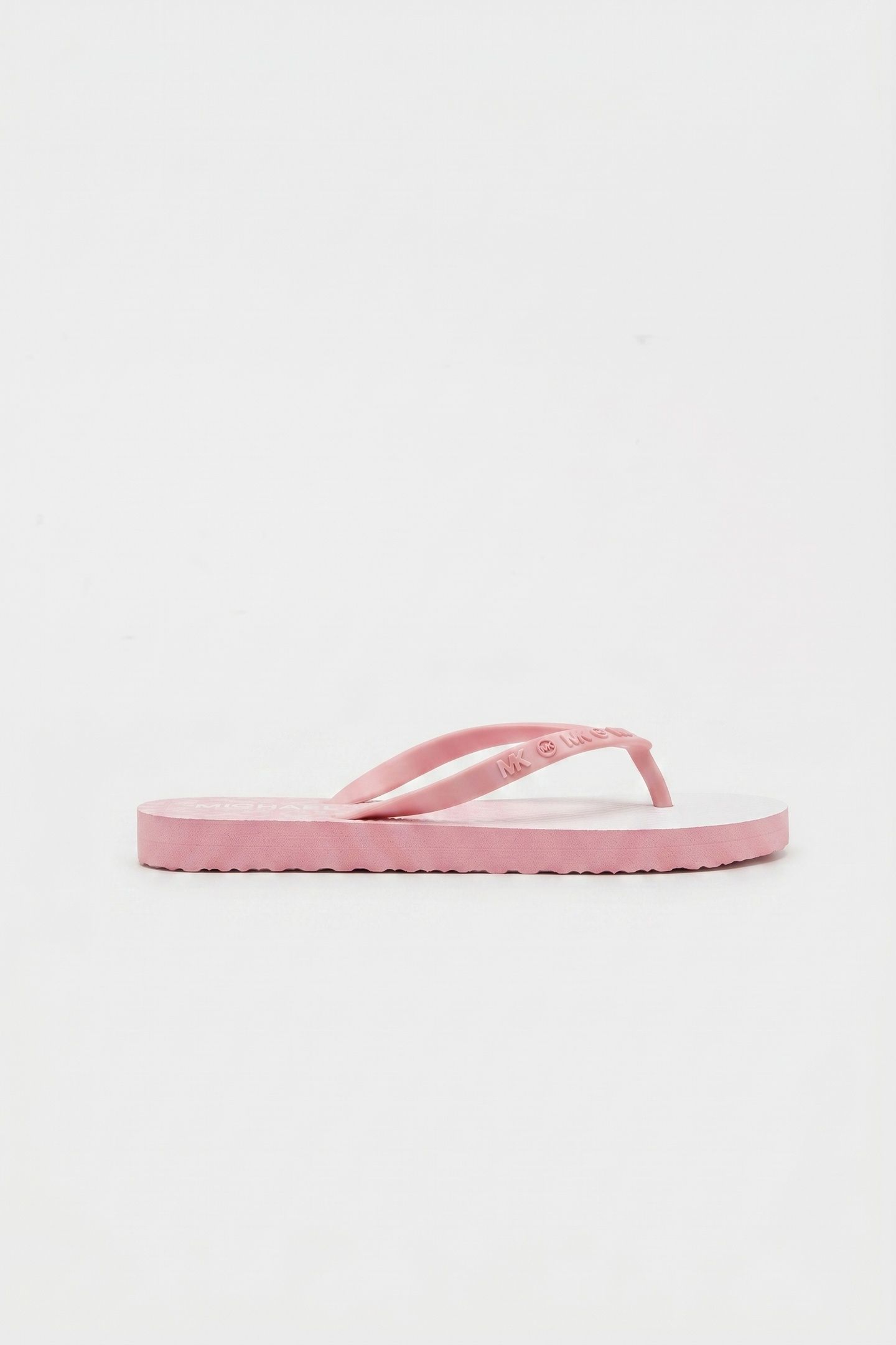 MK LOGO FLIP FLOP CARNATION 1