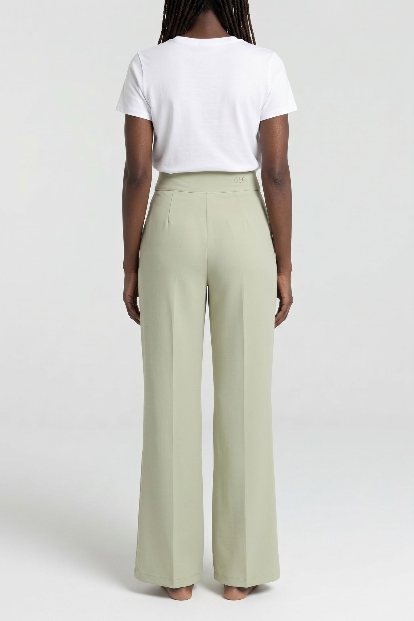 STRUCTURED TROUSERS PISTACHIO 3