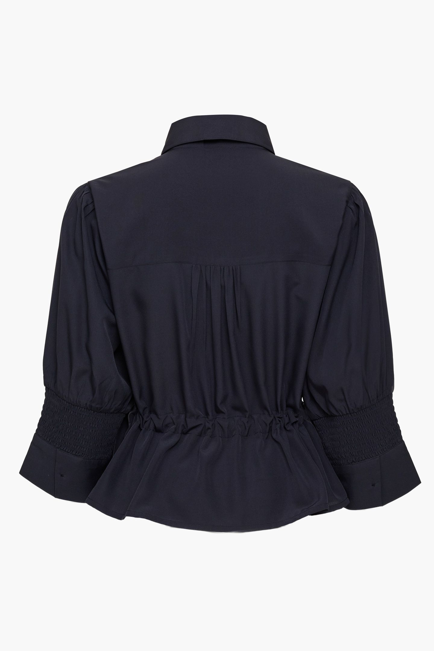 CREPE LIGHT TIE TOP NAVY 2
