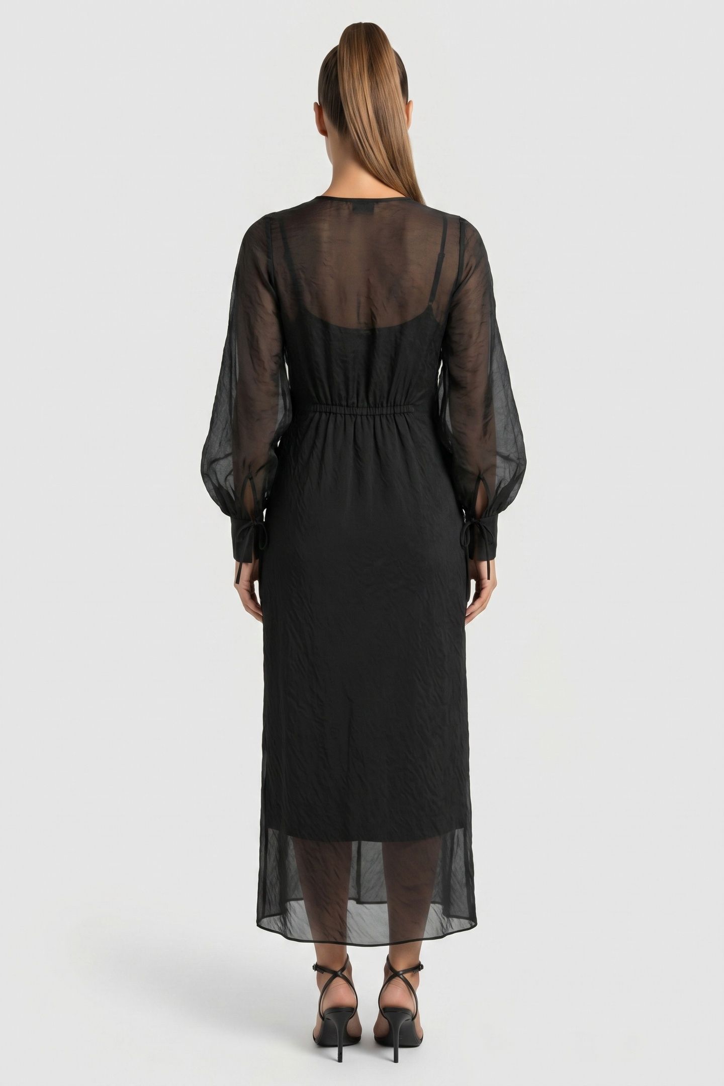 NENA DRESS BLACK 2