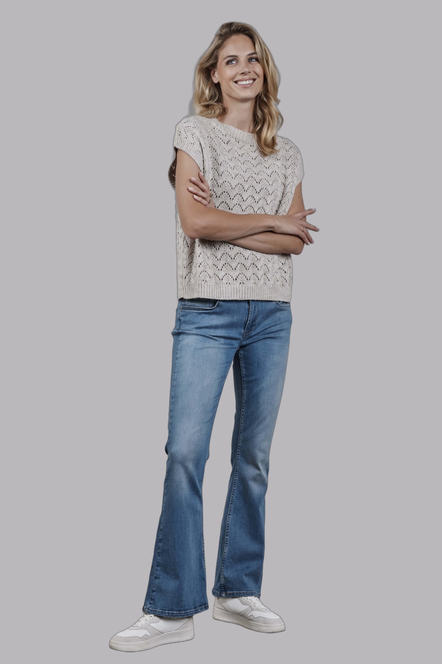 PULLOVER ALICE FEATHER GREY 2