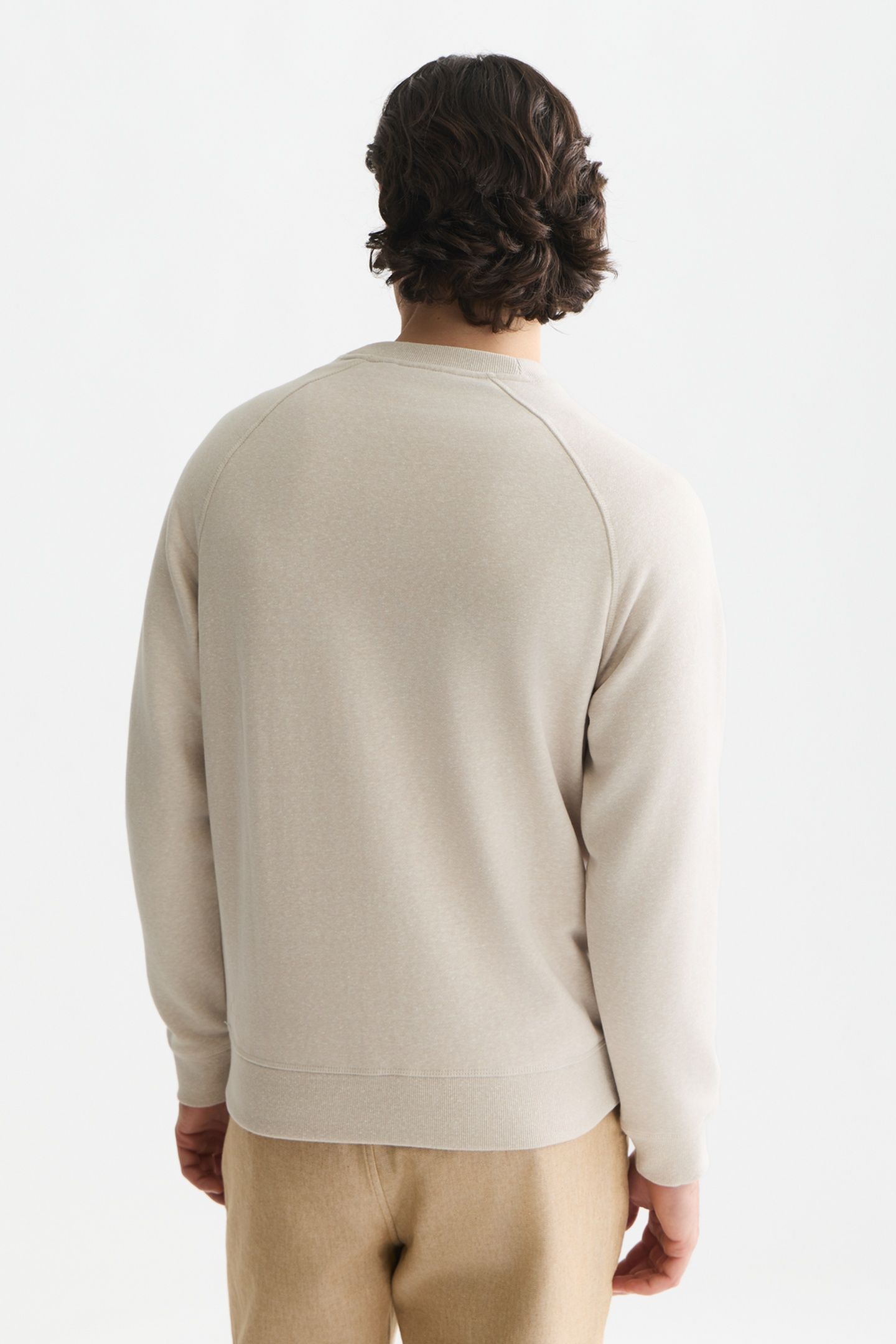 MELANGE REGULAR-FIT SWEATSHIRT OFFWHITE MELANGE 3
