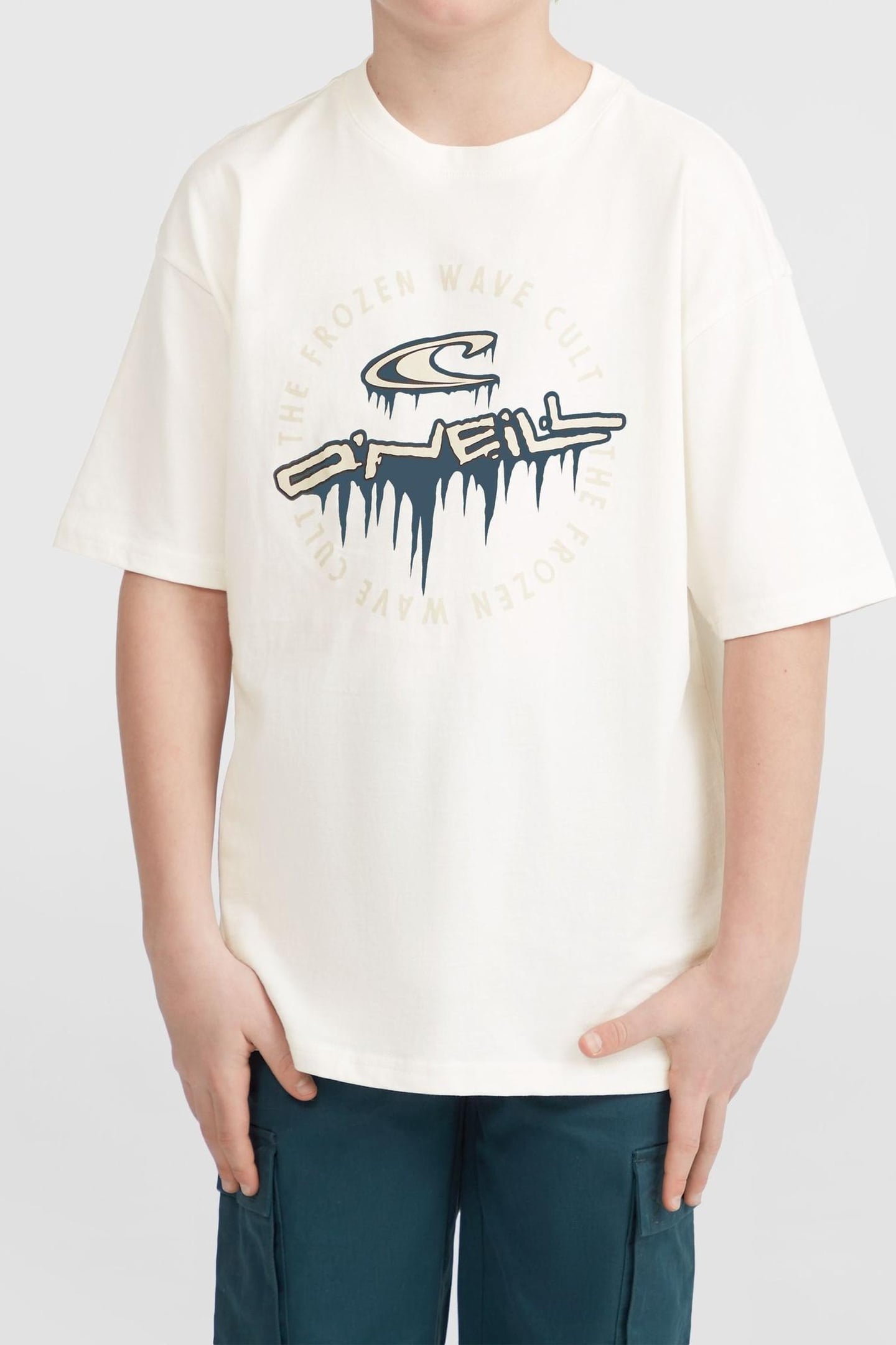 BOYS O'NEILL GRAPHIC T-SHIRT SNOW WHITE 1