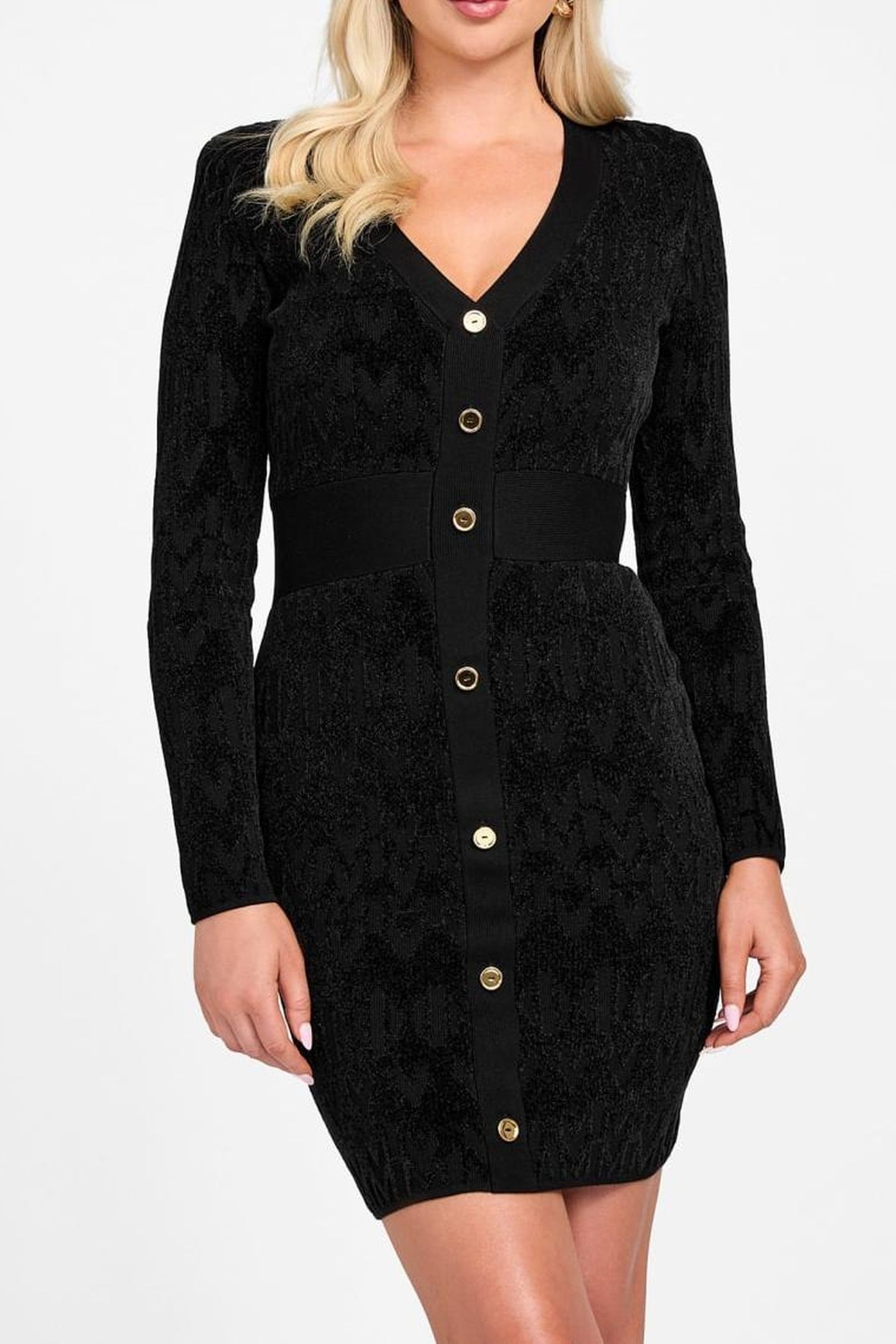 ADELE LOGO CHENILLE JET BLACK A996 1