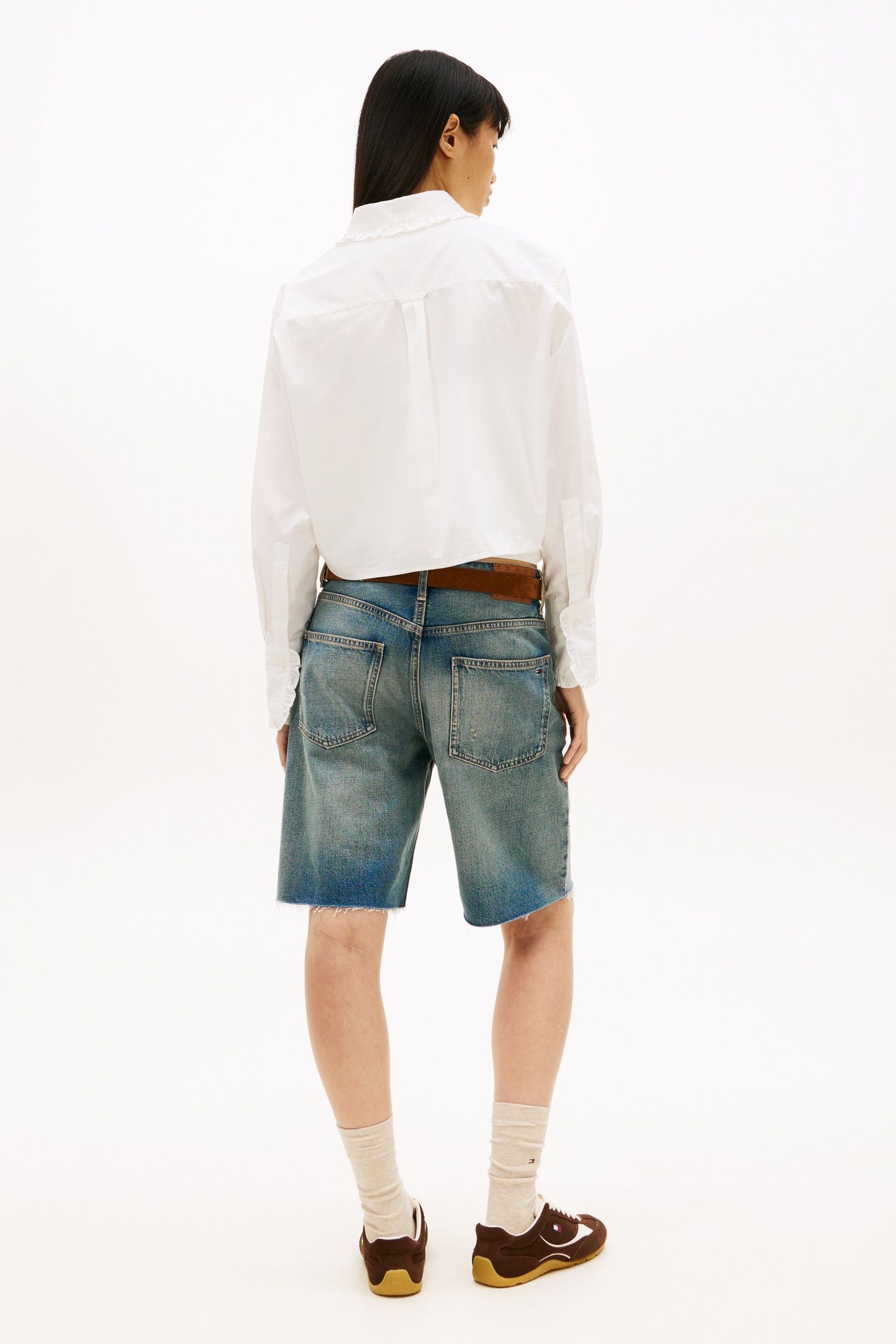 TJW RUFFLE FEMME SHIRT ECRU 3