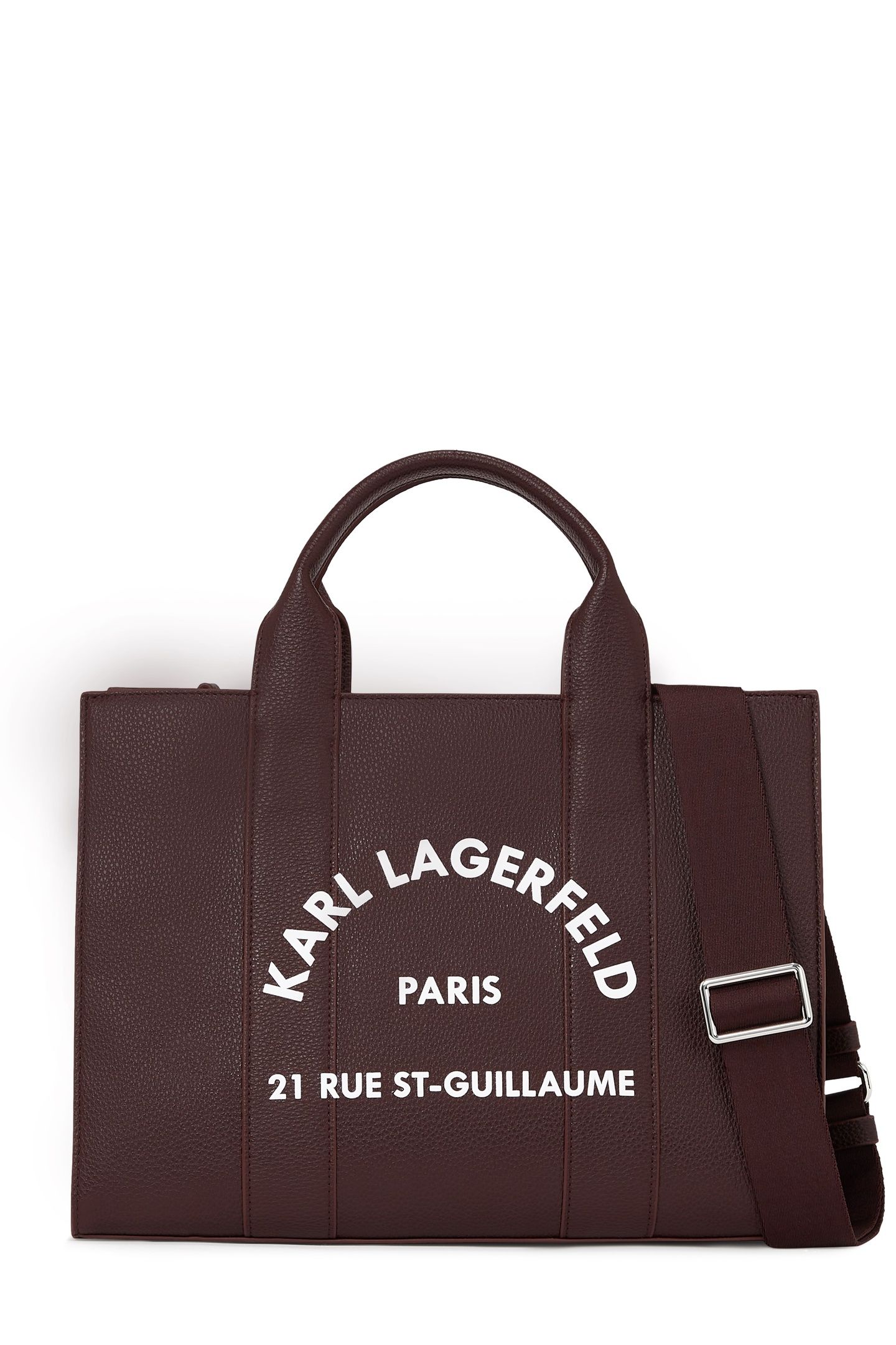K/RSG PEBBLE SQUARE MED TOTE TOBACCO 1