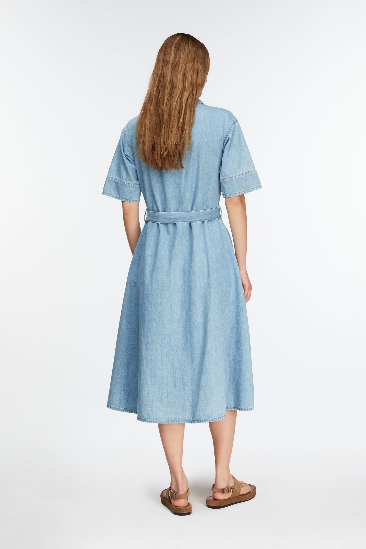 COMMA DRESSES BLUE DENIM 2
