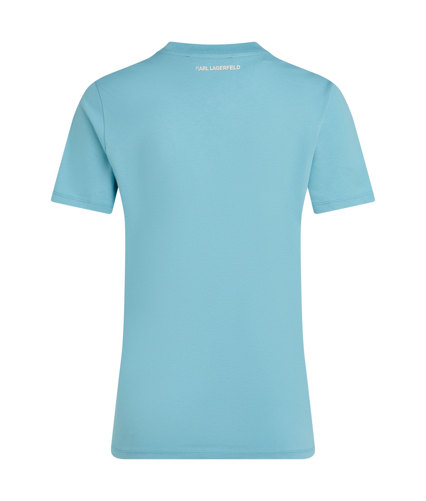 KARL ORCHID LOGO T-SHIRT STILL WATER 4