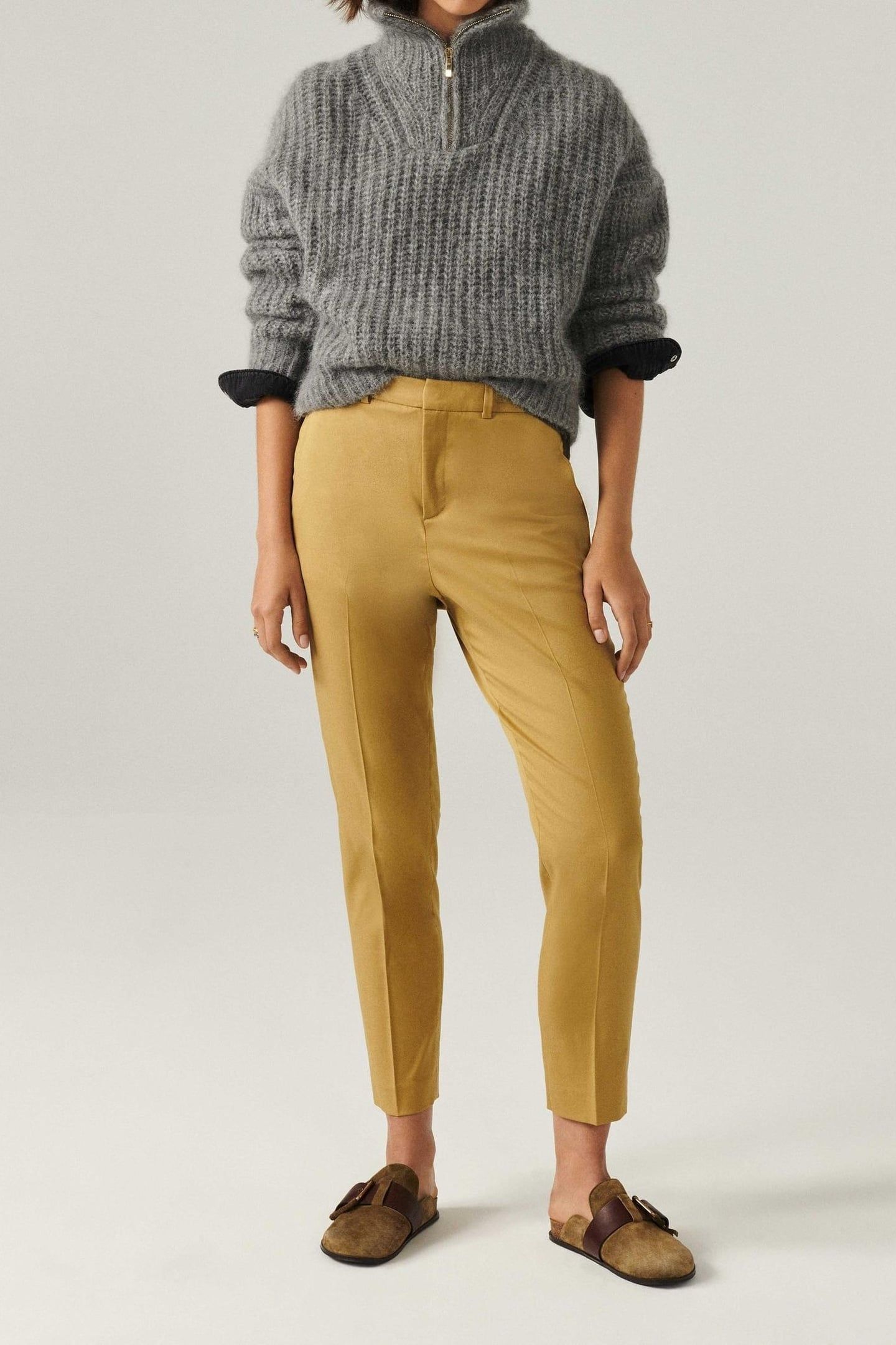 PANTALON DARCY OLIVE 1