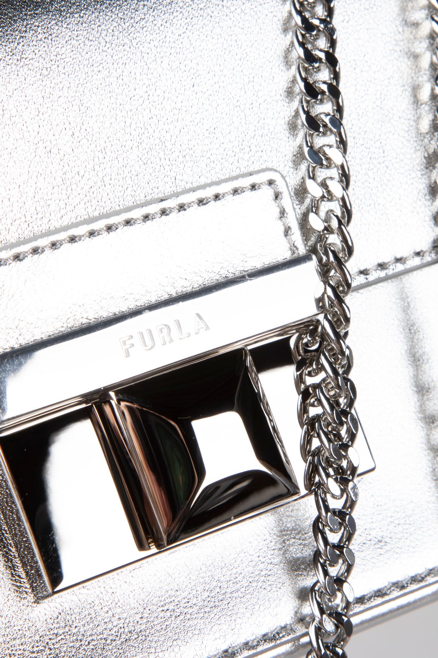 VENERE SMALL CROSSBODY COLOR SILVER 5