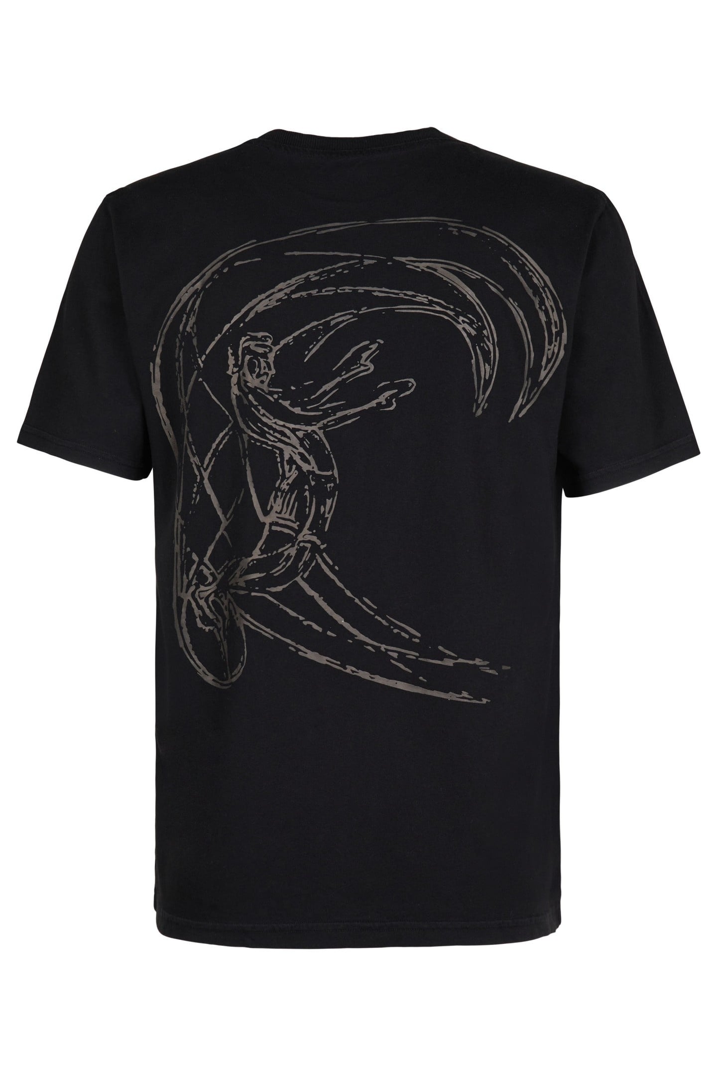 O'RIGINALS BACK PRINT T-SHIRT BLACK OUT 6