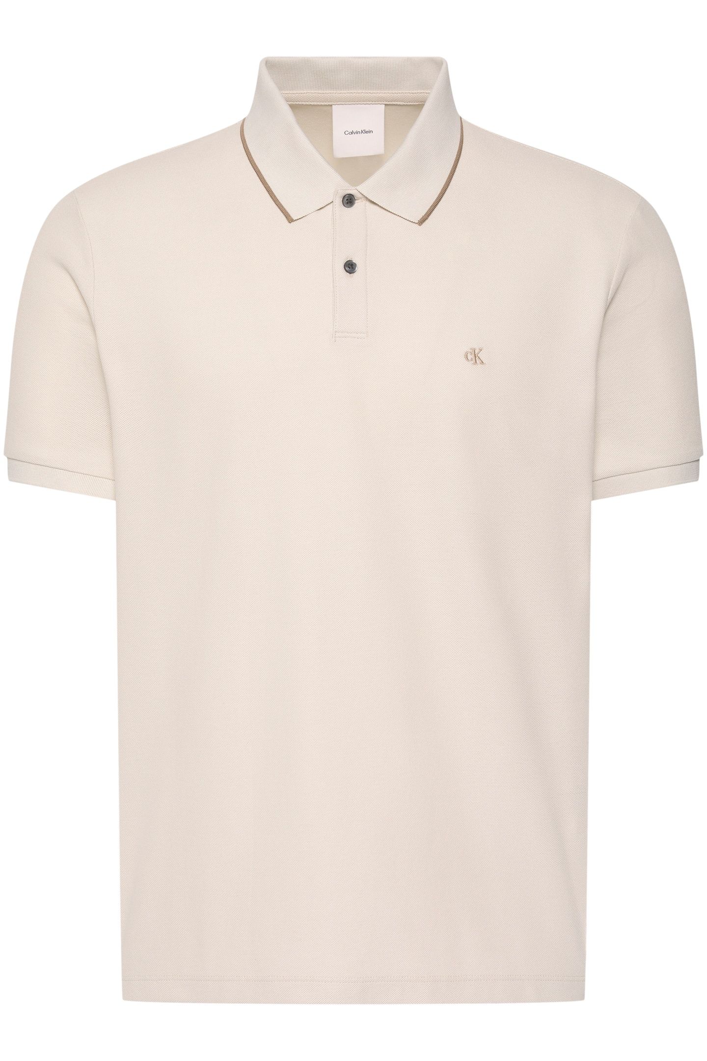 SS REFINED PIQUE TIP POLO OATMEAL 5