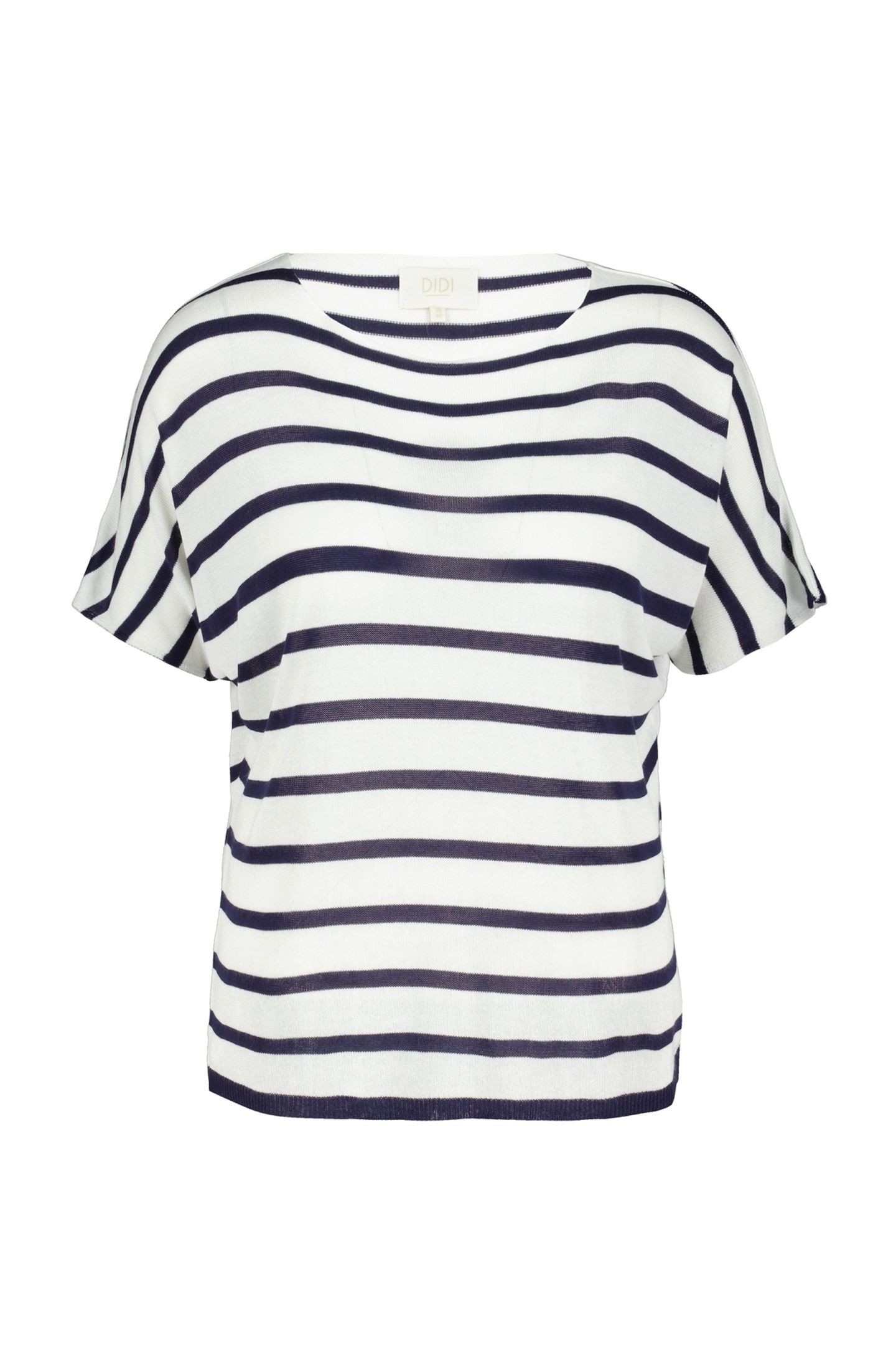 PULLOVER TONIA OFFWHITE BLUE STRIPE 3