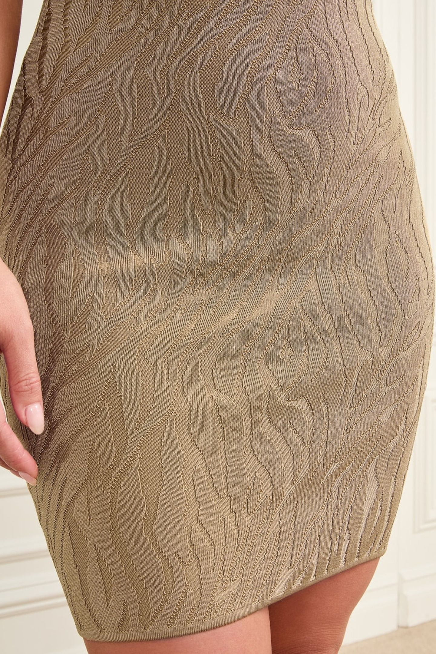 KIM DRESS TOASTED TAUPE 10