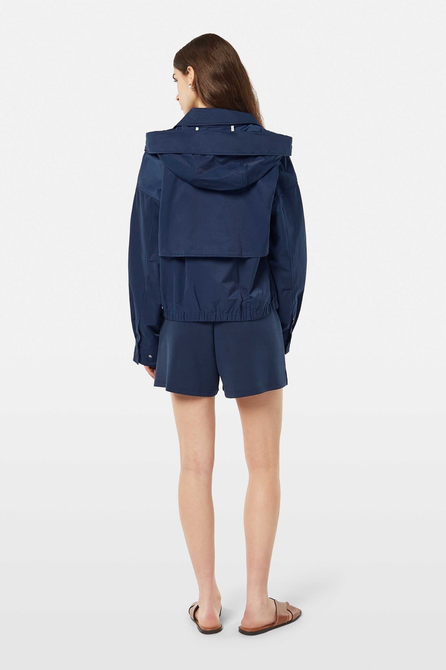 COTTON BLEND SUMMER JACKET ATLANTIC BLUE 5