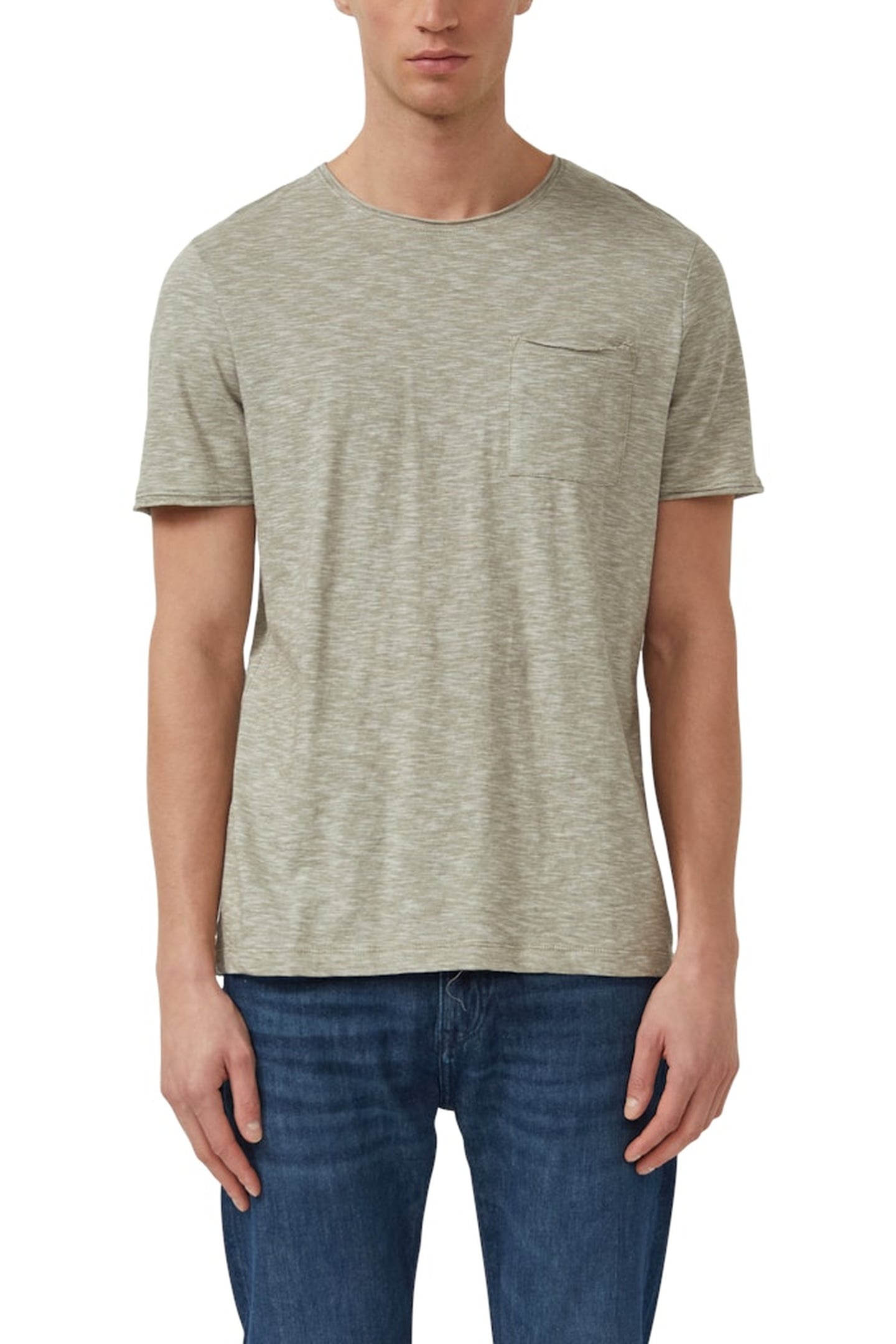 S.OLIVER T-SHIRTS ARMY GREEN 1
