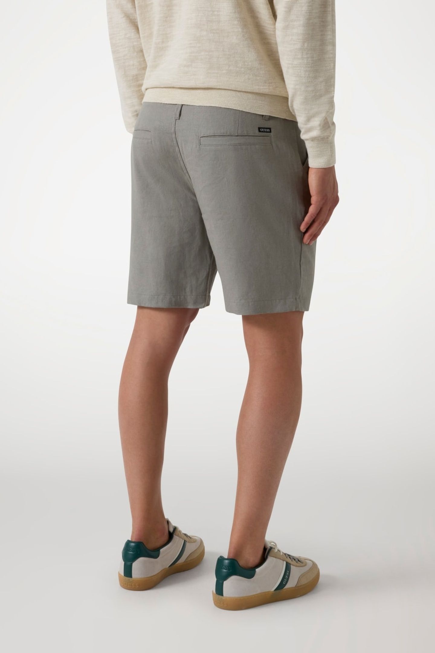 GUESS ECO FLETCHER LINEN DRAW SAGE PLANT MULTI 3