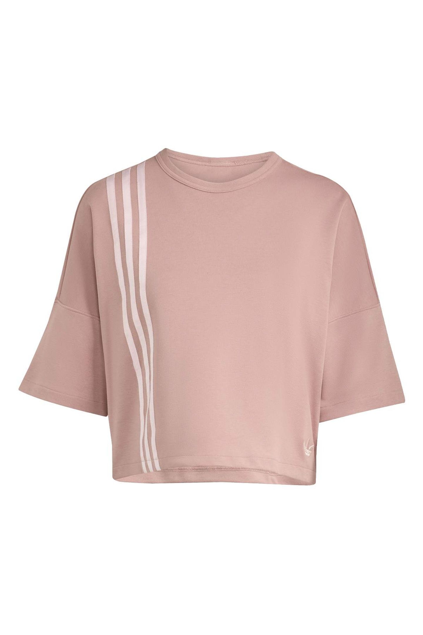 ORIGINALS OFF PLACED 3 STRIPES T-SHIRT WARM CLAY 4